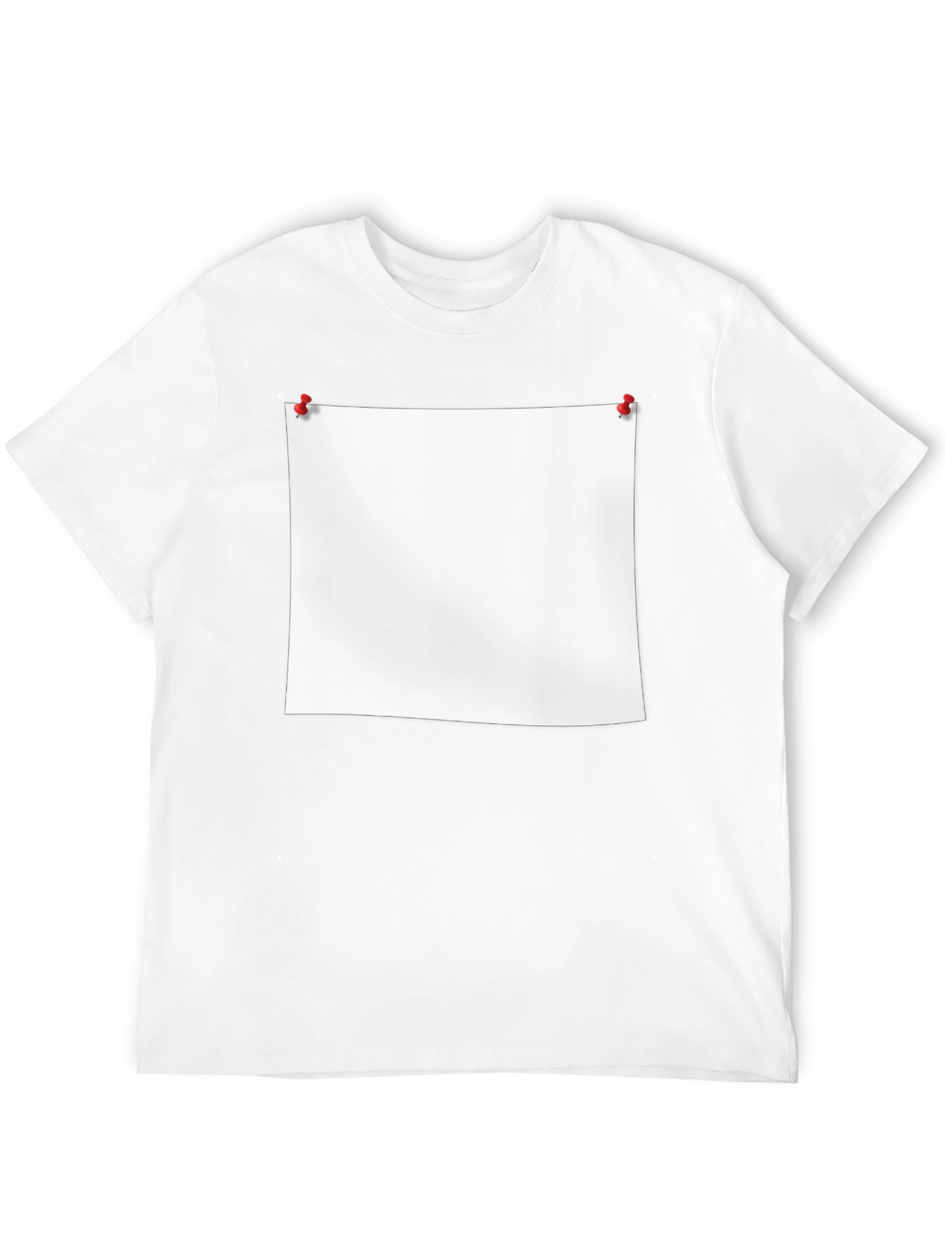 Blank Canvas Tee: Black Graphic T-Shirt