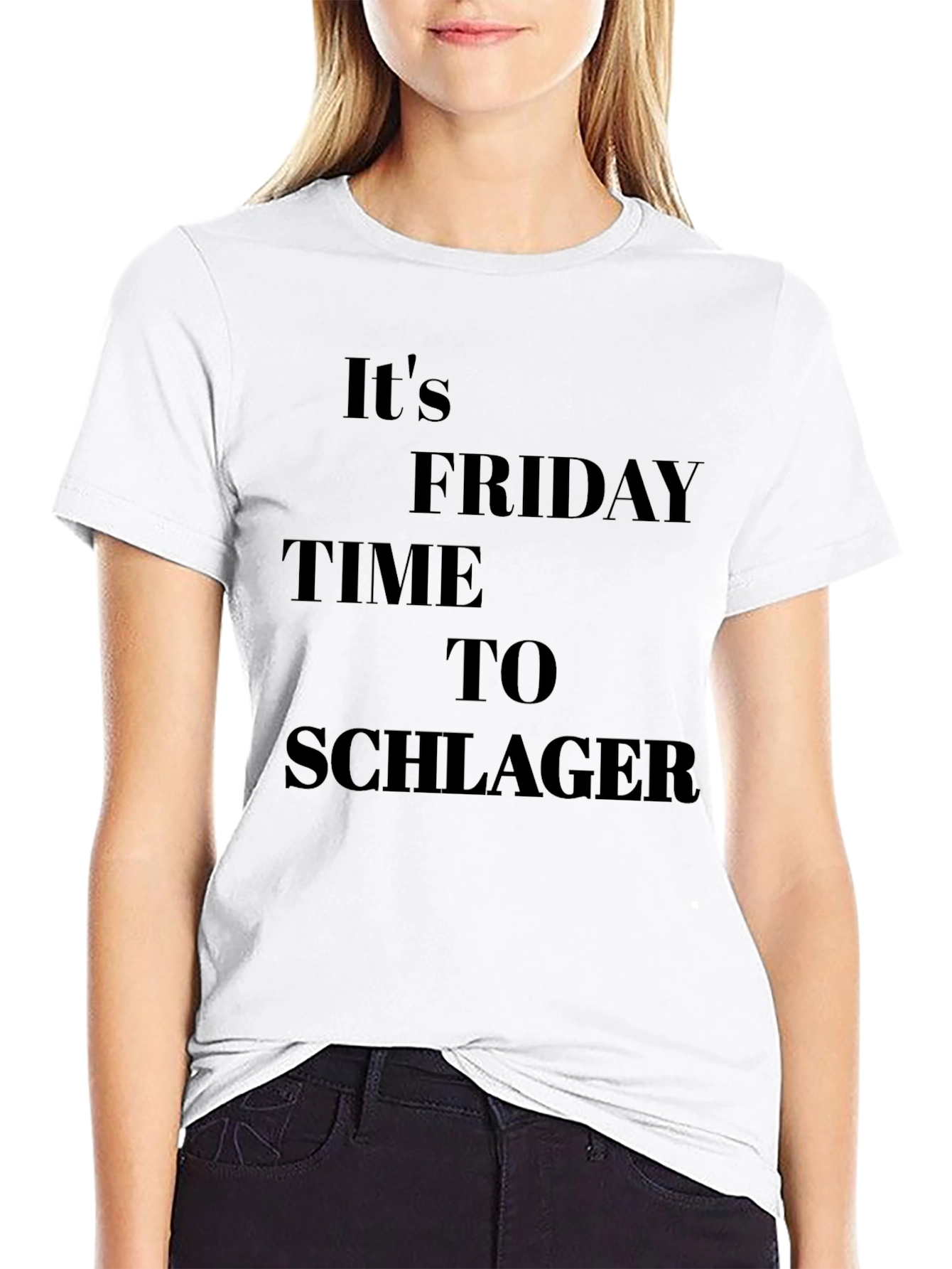 Its Friday Time To Schlager Graphic T-Shirt