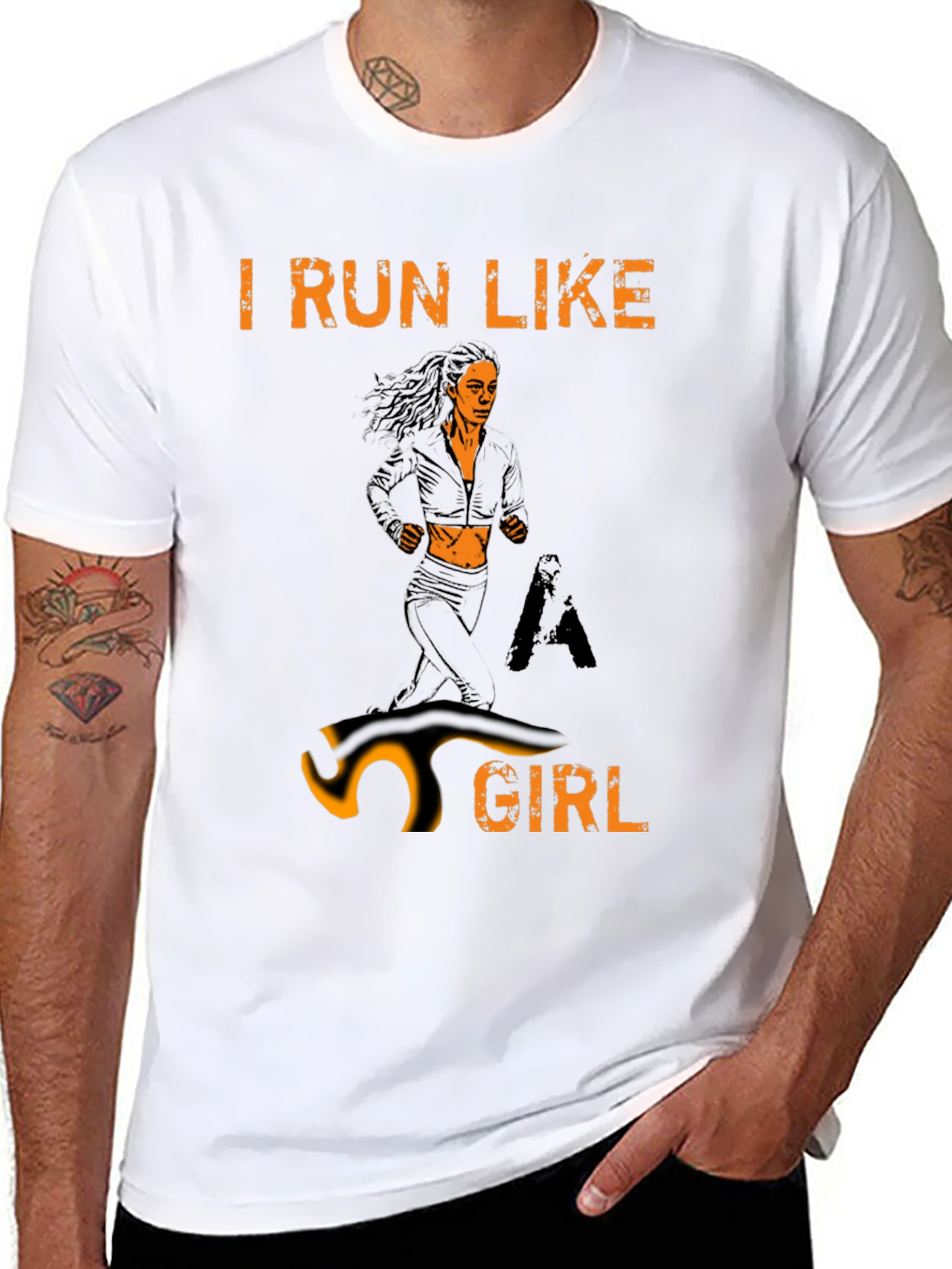 I Run Like a Girl T-Shirt
