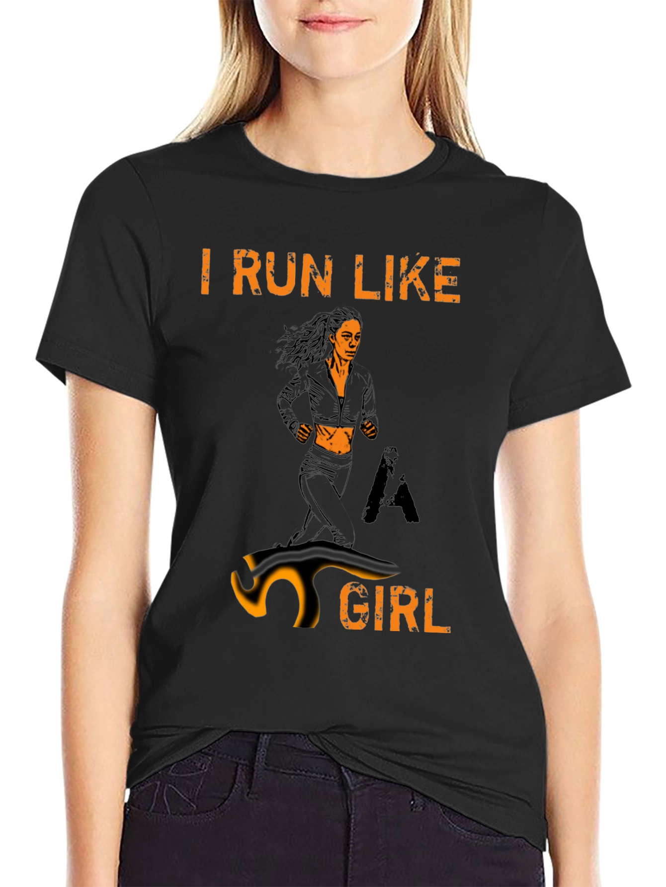 I Run Like a Girl T-Shirt