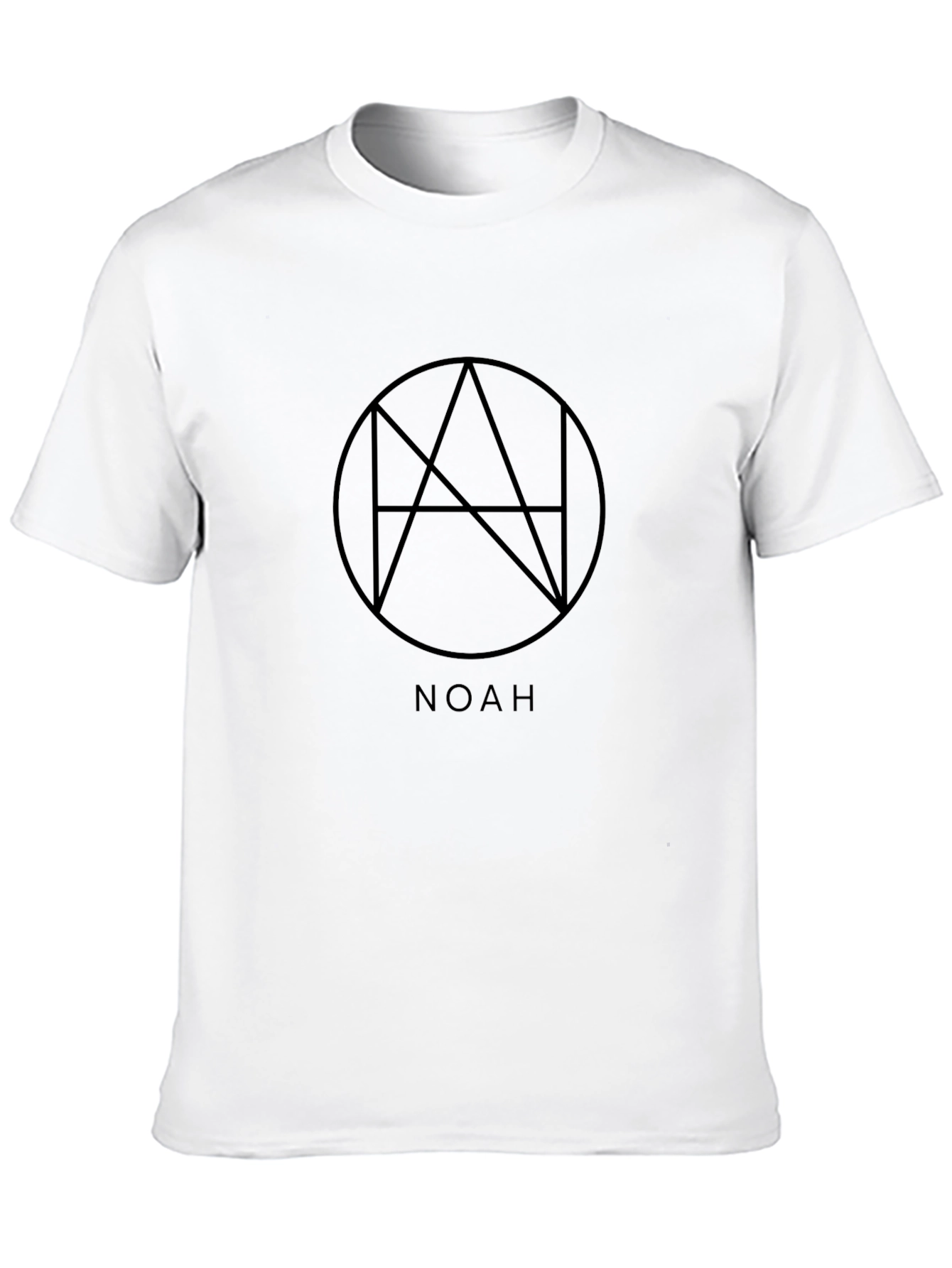 Noah Graphic Tee - Stylish Black Cotton T-Shirt