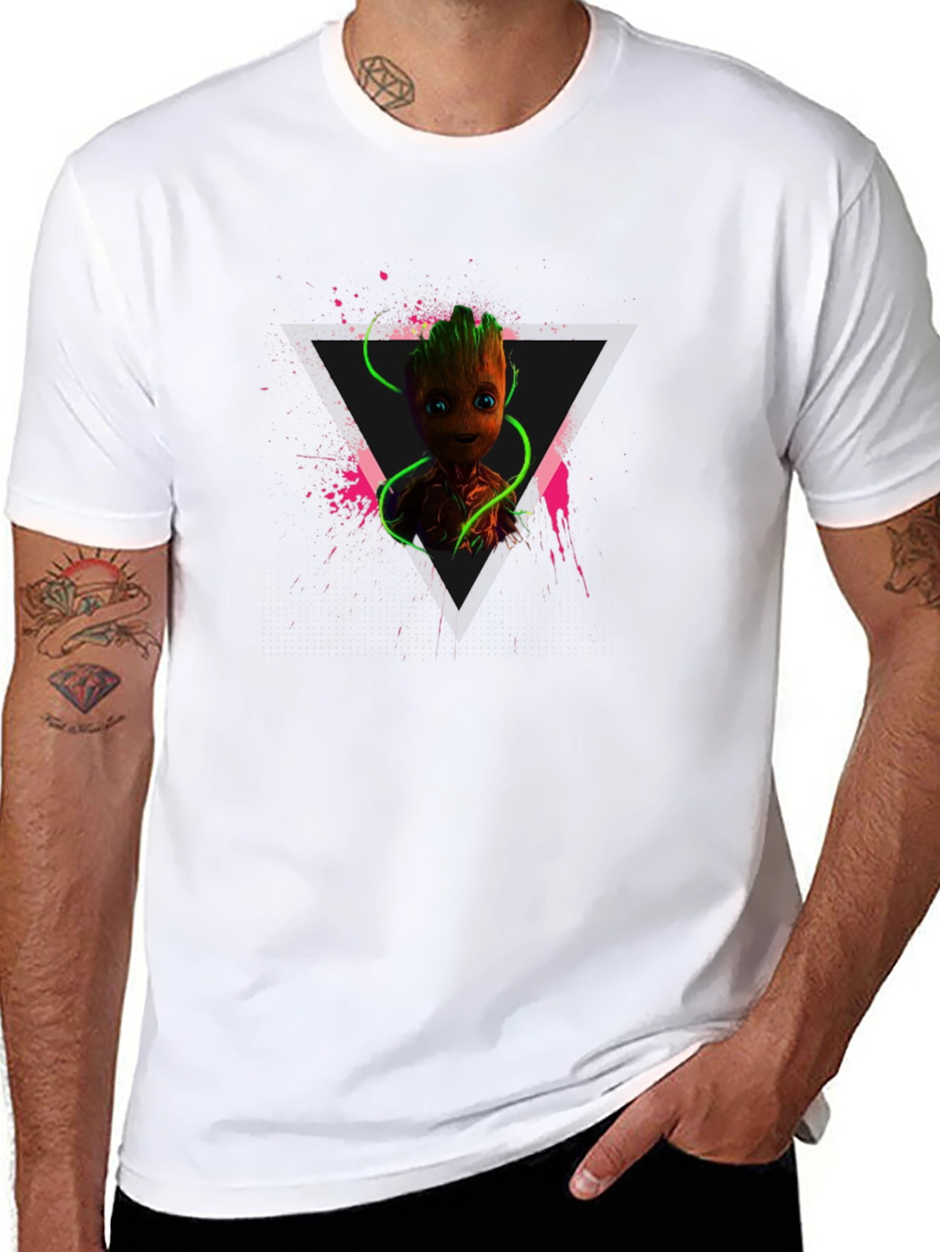 Groot Triangle T-Shirt - Guardians of the Galaxy Tee