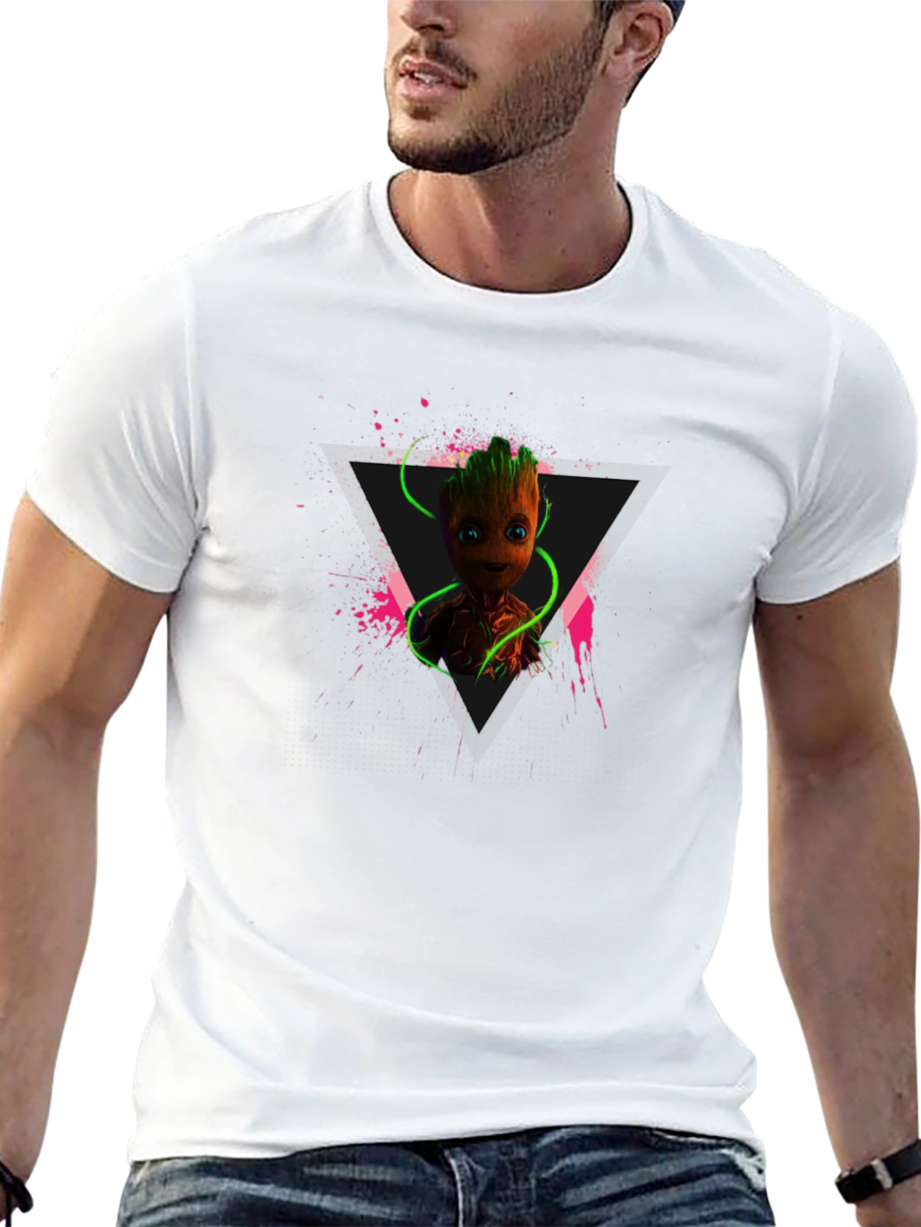 Groot Triangle T-Shirt - Guardians of the Galaxy Tee