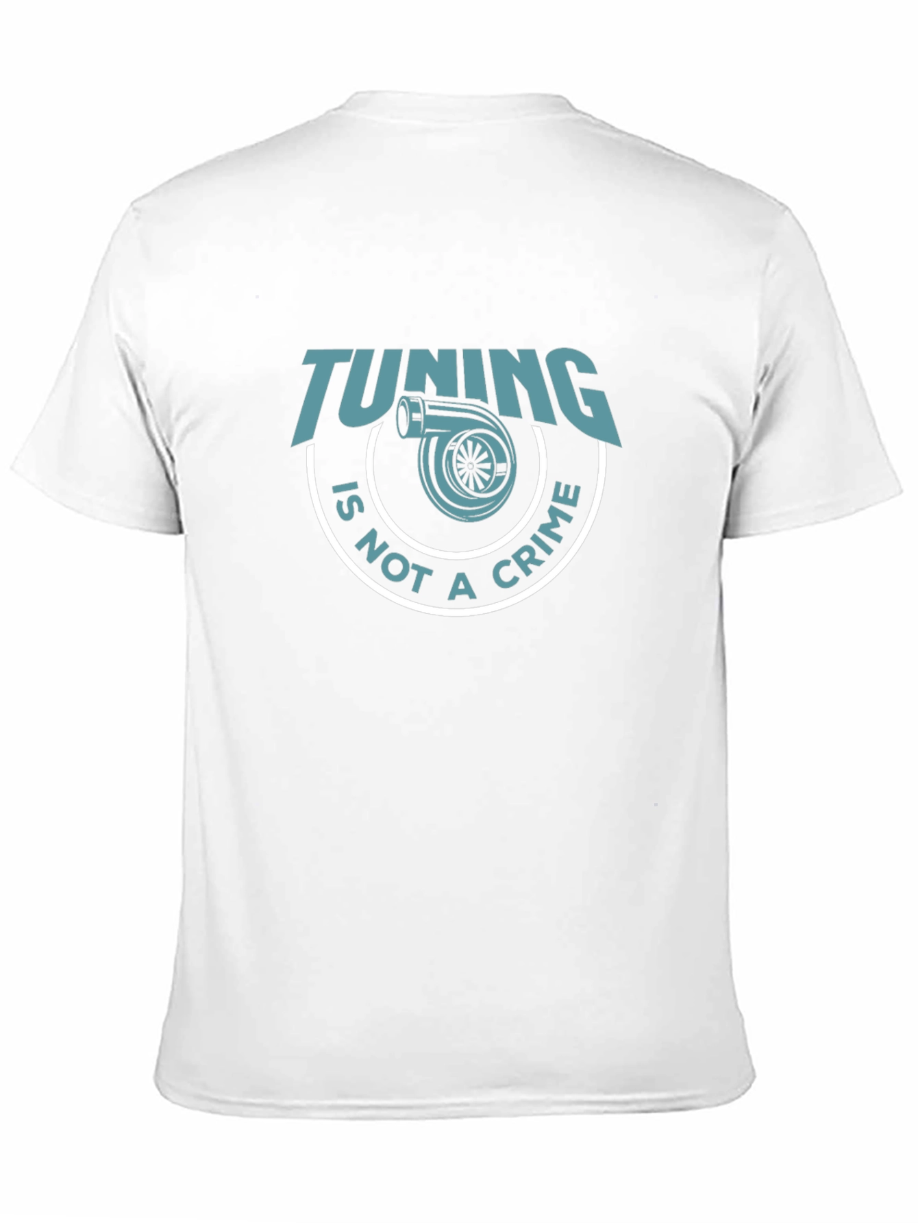 Tuning Is Not A Crime Black T-Shirt