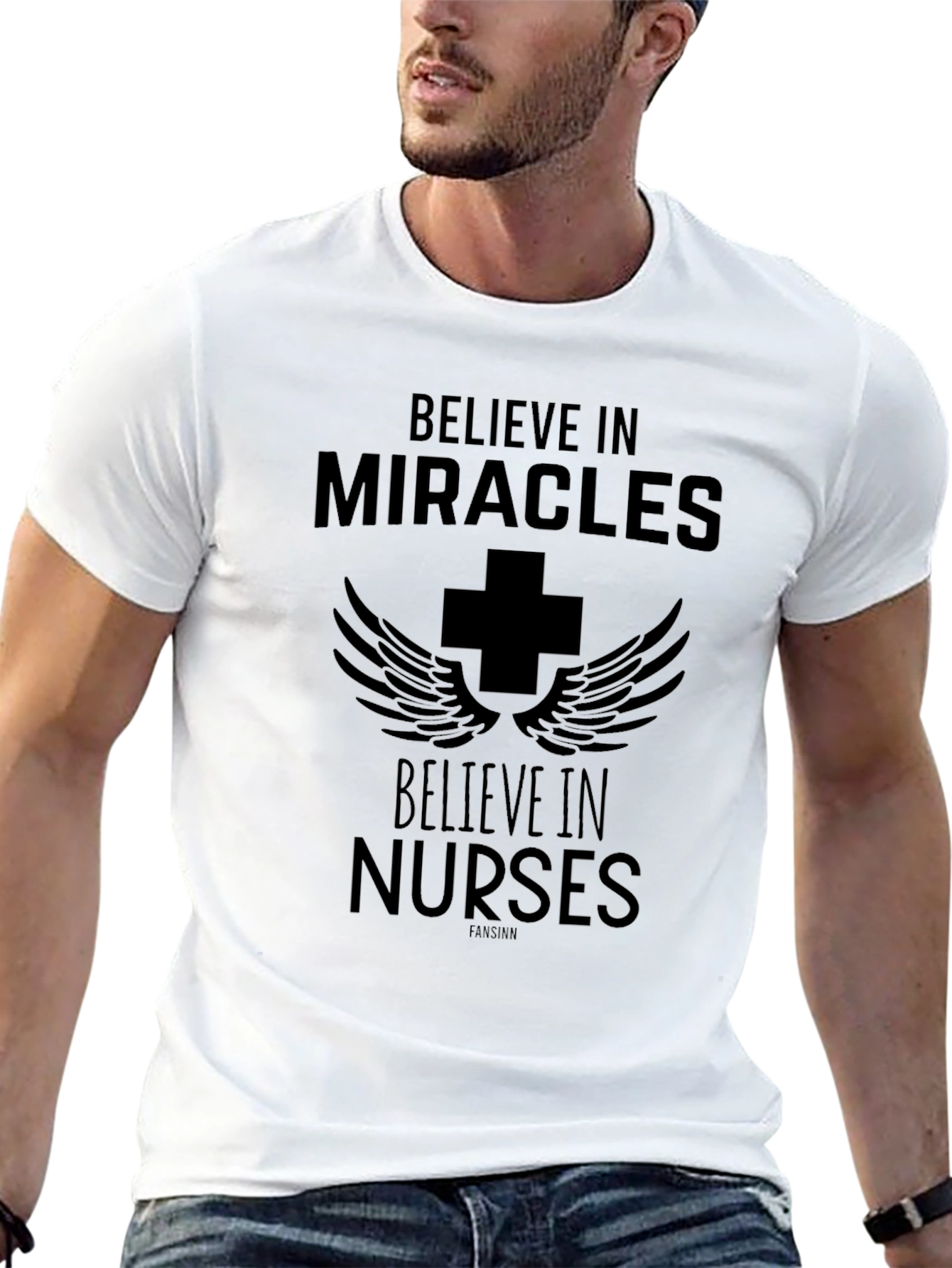 Believe in Miracles Nurses T-Shirt