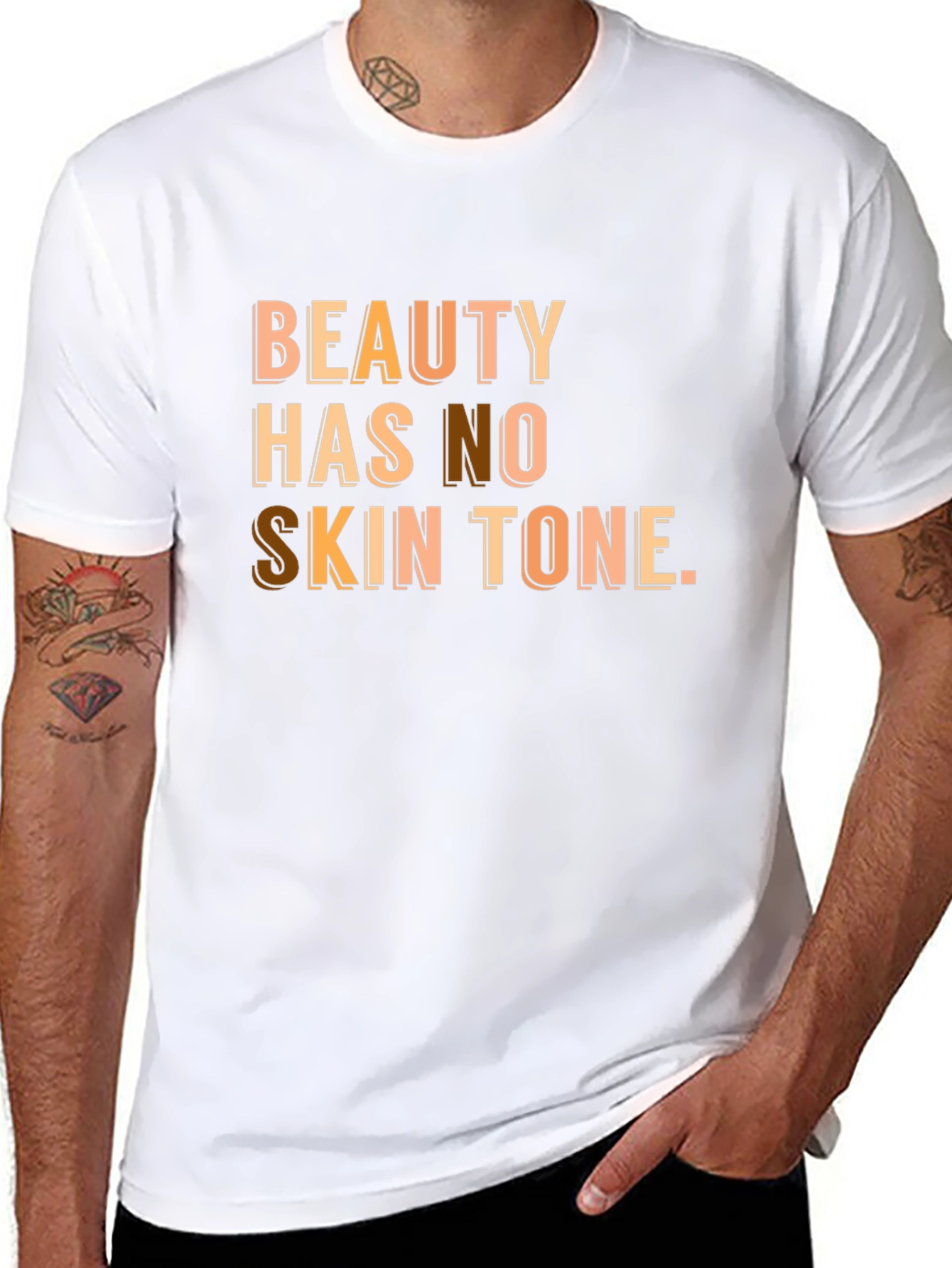 Beauty Has No Skin Tone T-Shirt