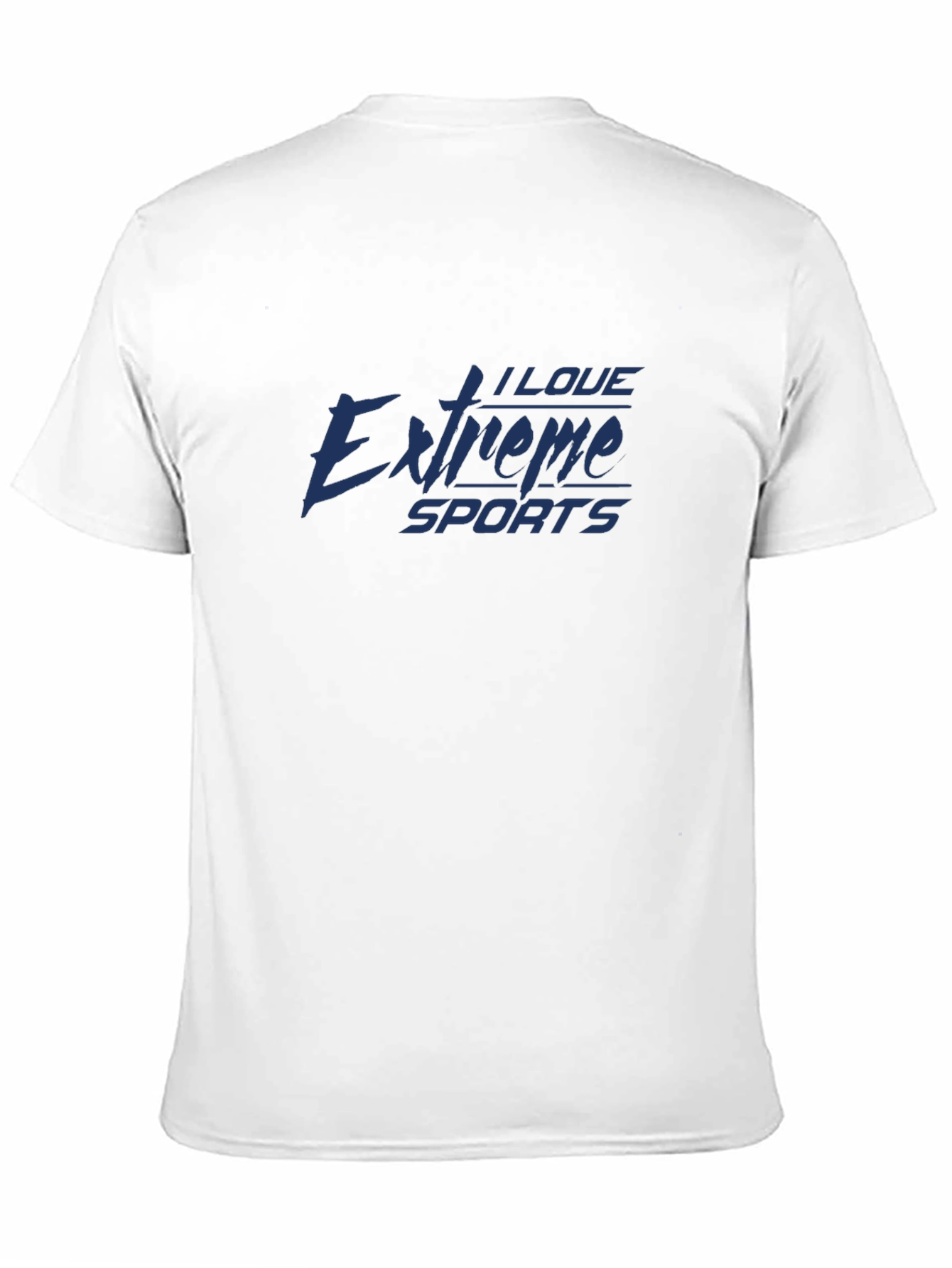 I Love Extreme Sports Black T-Shirt