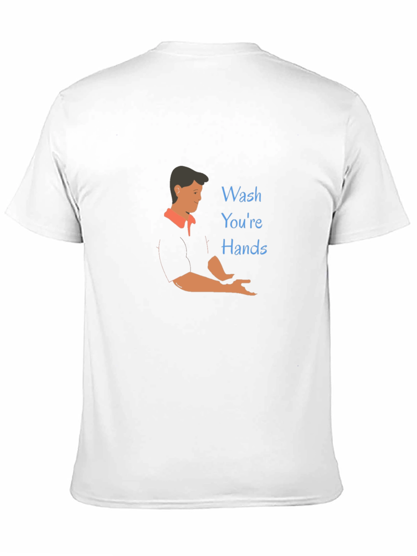 Wash Your Hands Graphic Tee - Black