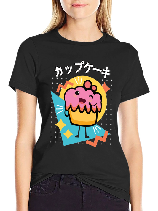 Kawaii Cupcake T-Shirt - Cute Japanese Style