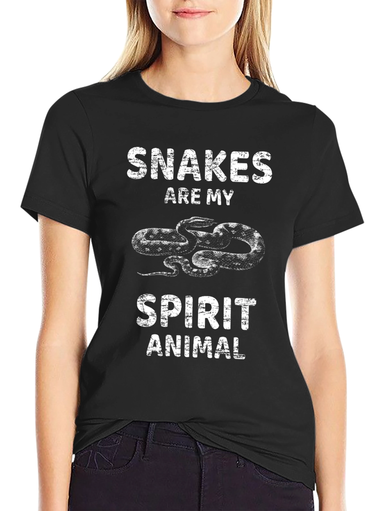 Snakes Are My Spirit Animal Graphic Tee