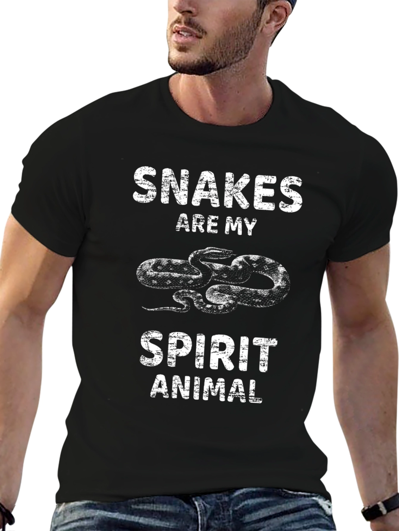 Snakes Are My Spirit Animal Graphic Tee