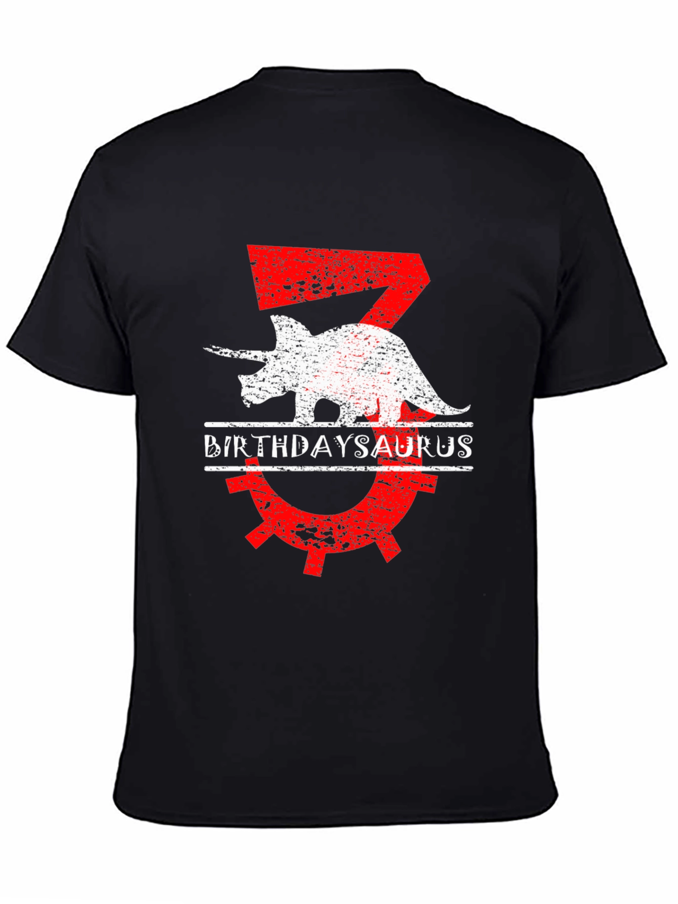 BirthdaySaurus T-Shirt - 3rd Birthday Dino Tee