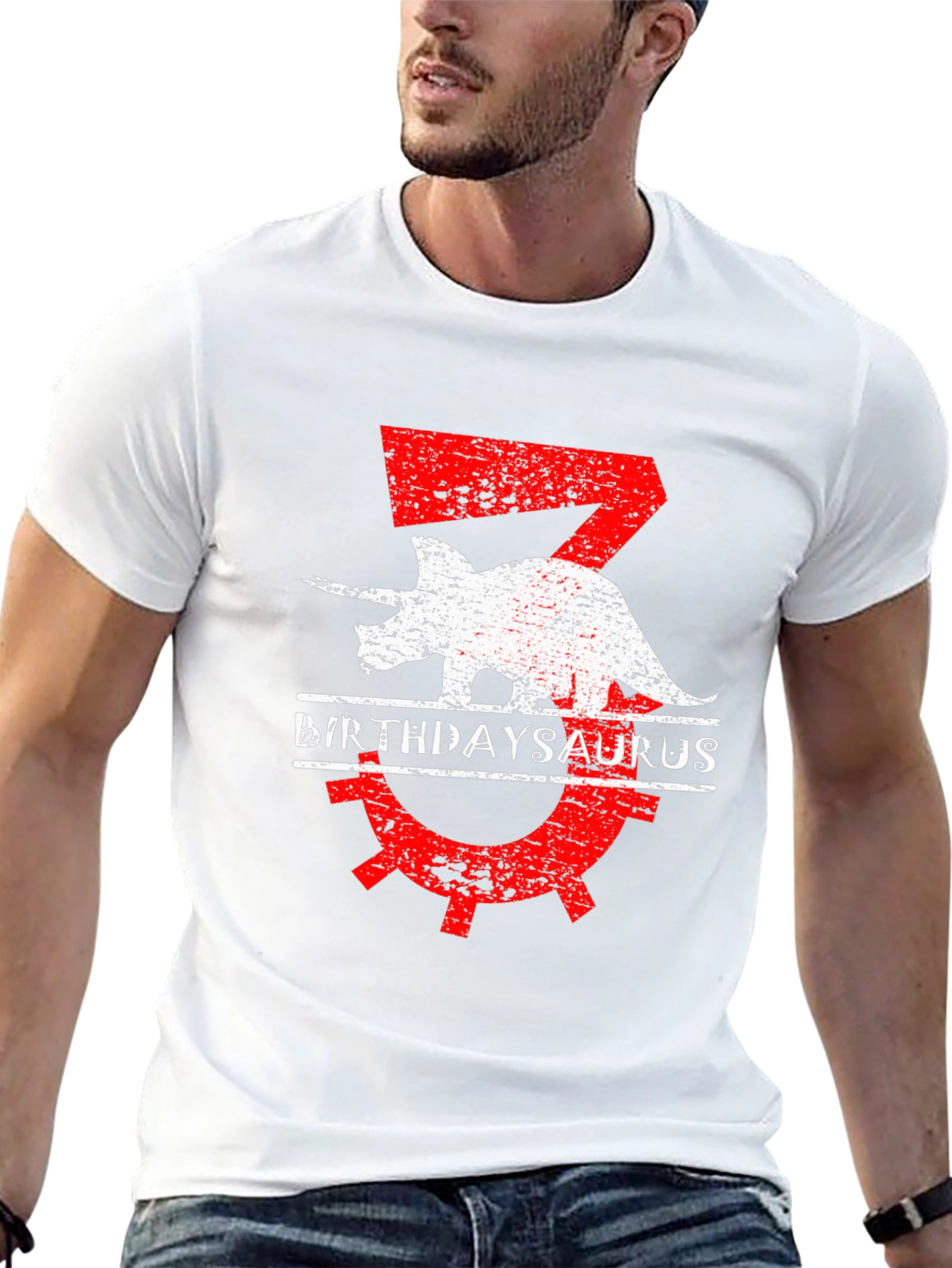 BirthdaySaurus T-Shirt - 3rd Birthday Dino Tee