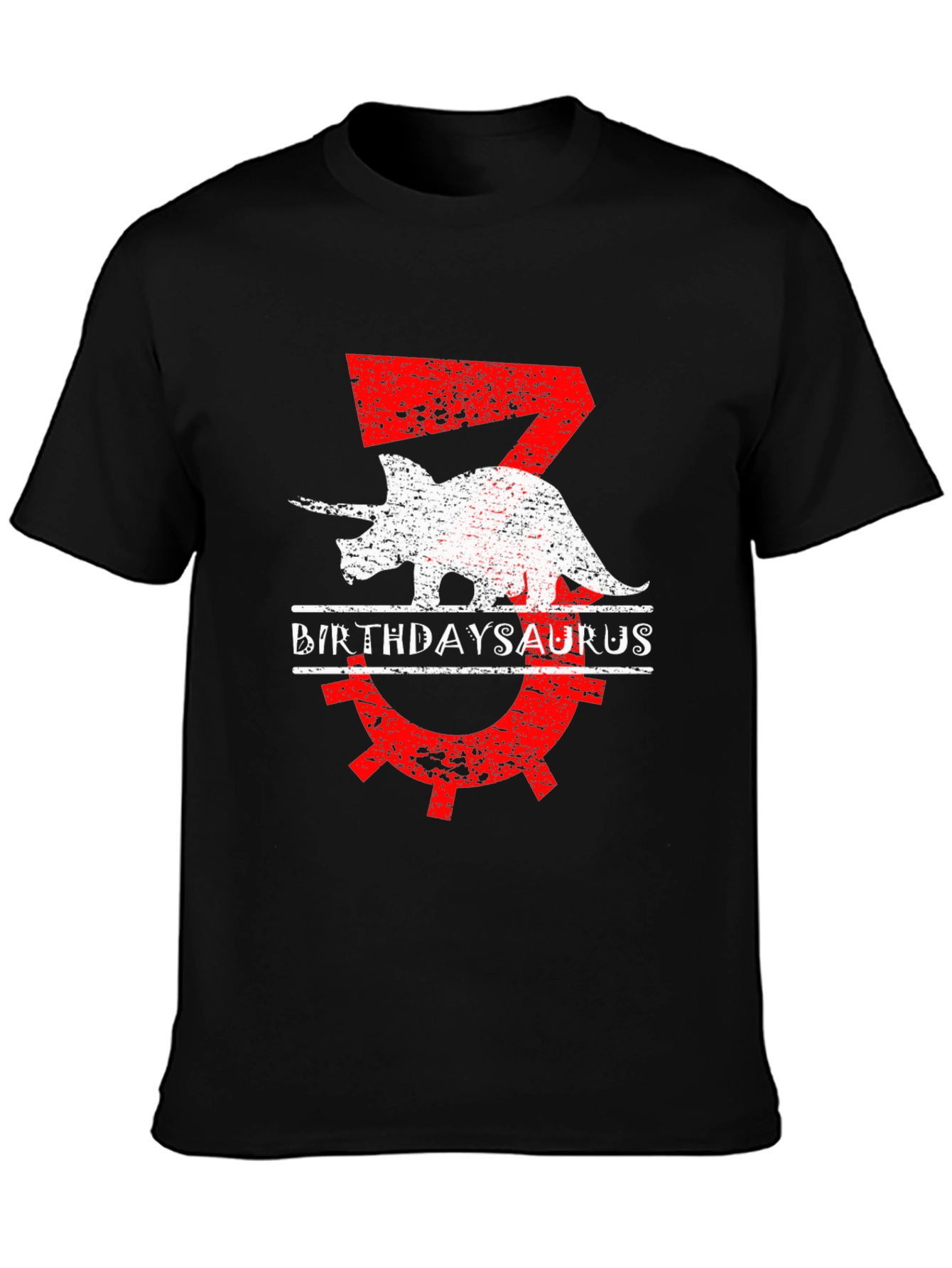 BirthdaySaurus T-Shirt - 3rd Birthday Dino Tee