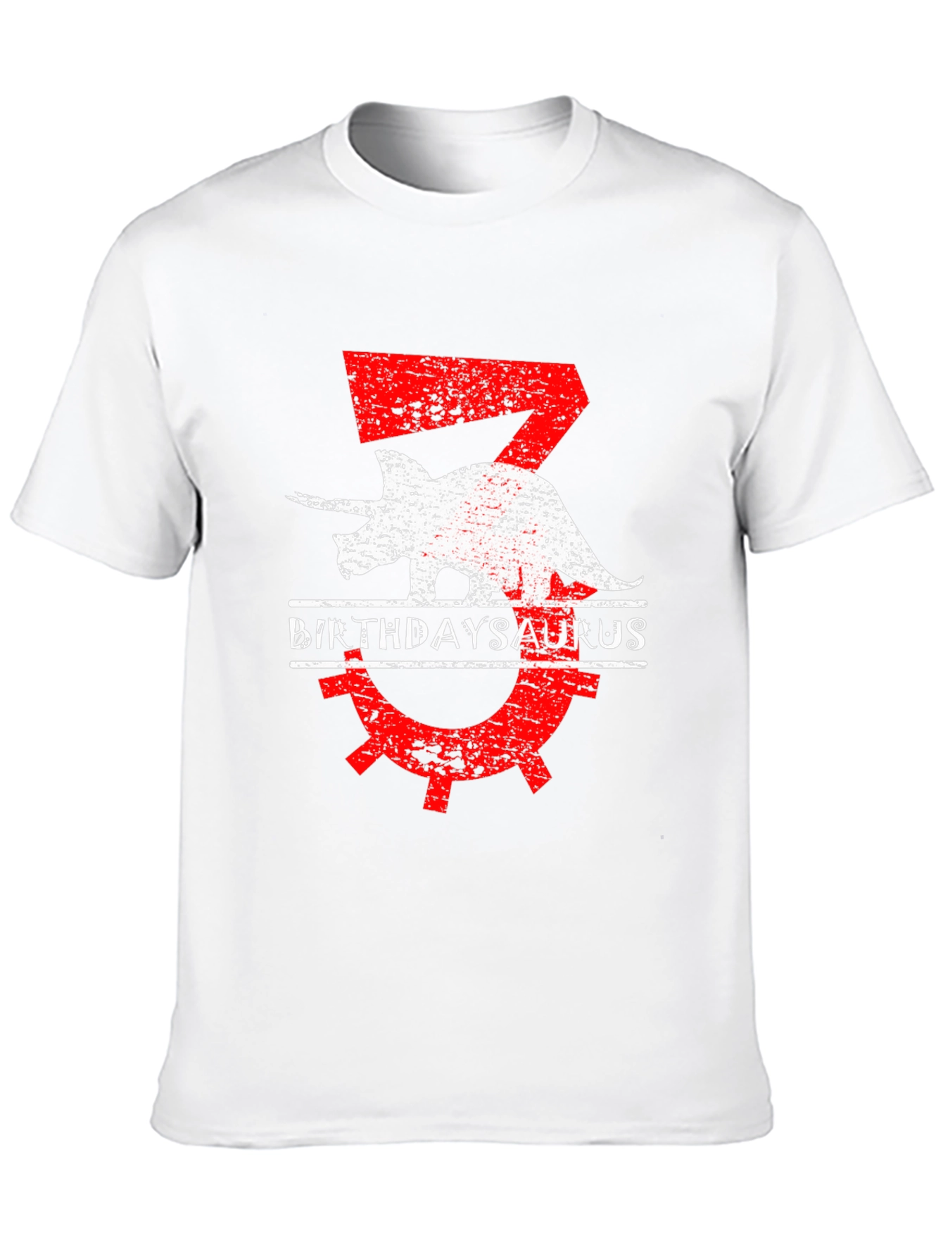 BirthdaySaurus T-Shirt - 3rd Birthday Dino Tee