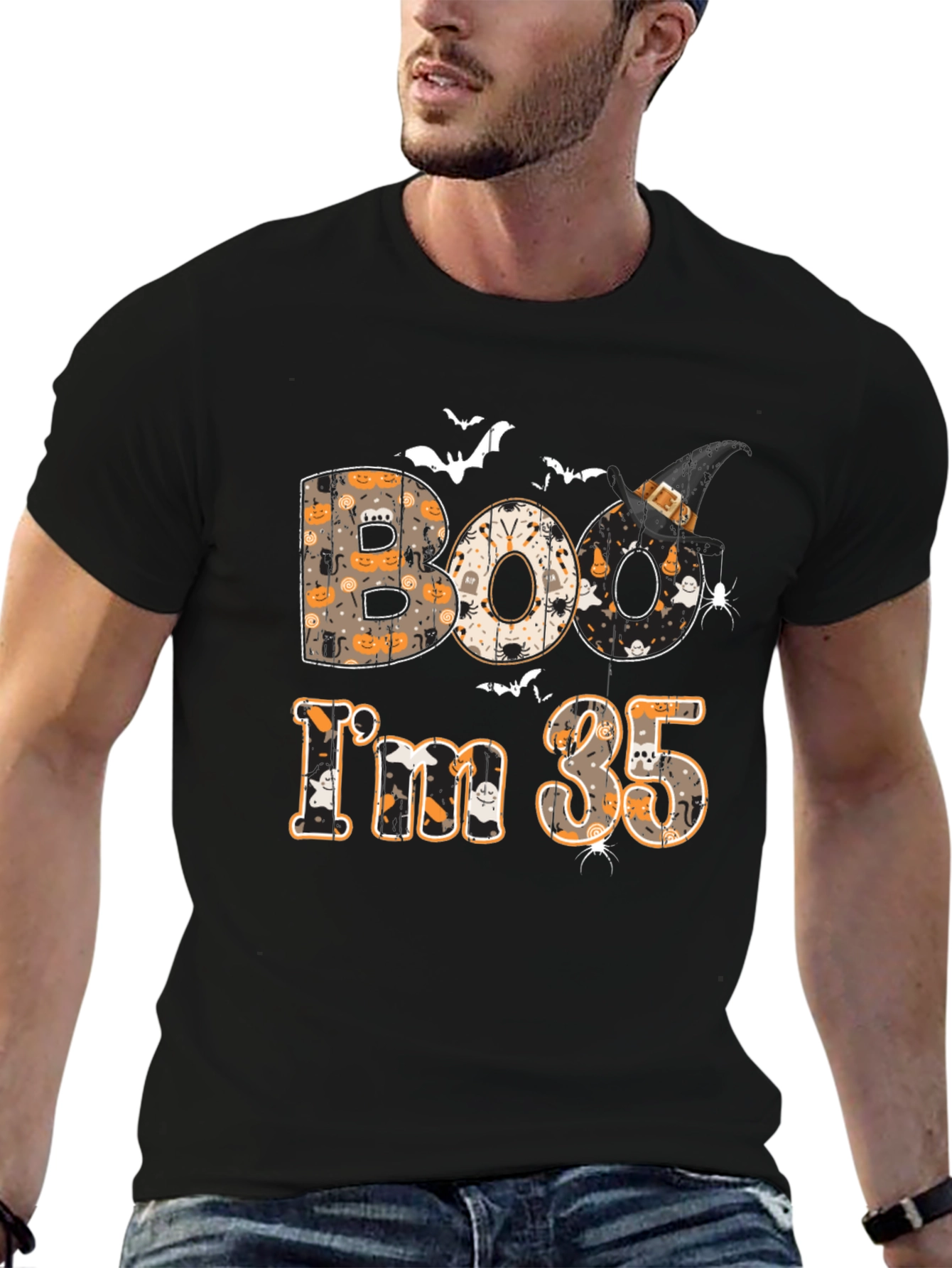 Boo Im 35 Halloween T-Shirt