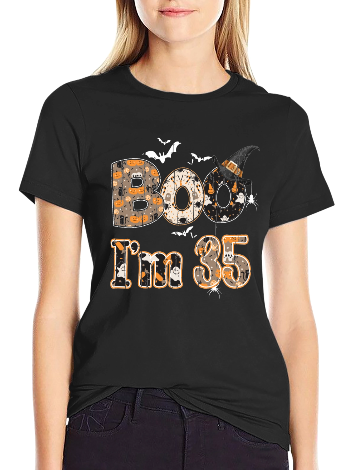 Boo Im 35 Halloween T-Shirt
