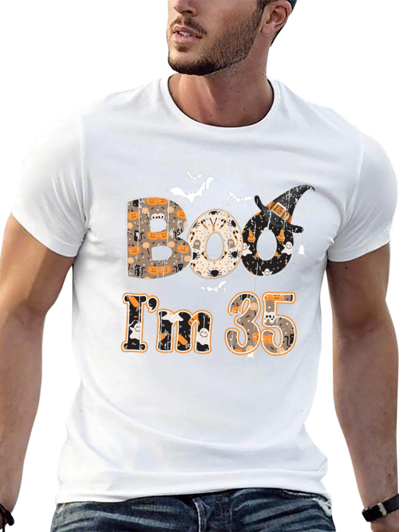Boo Im 35 Halloween T-Shirt