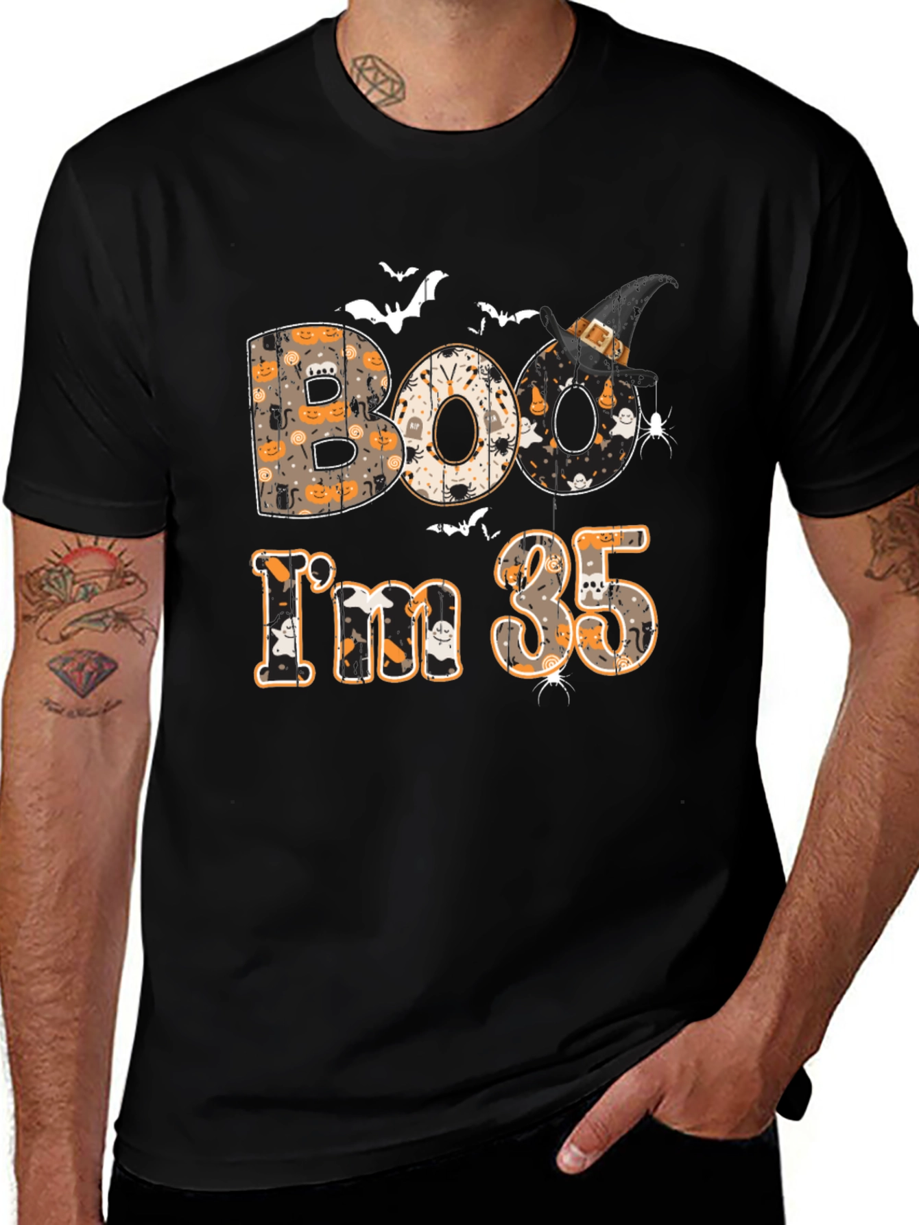 Boo Im 35 Halloween T-Shirt