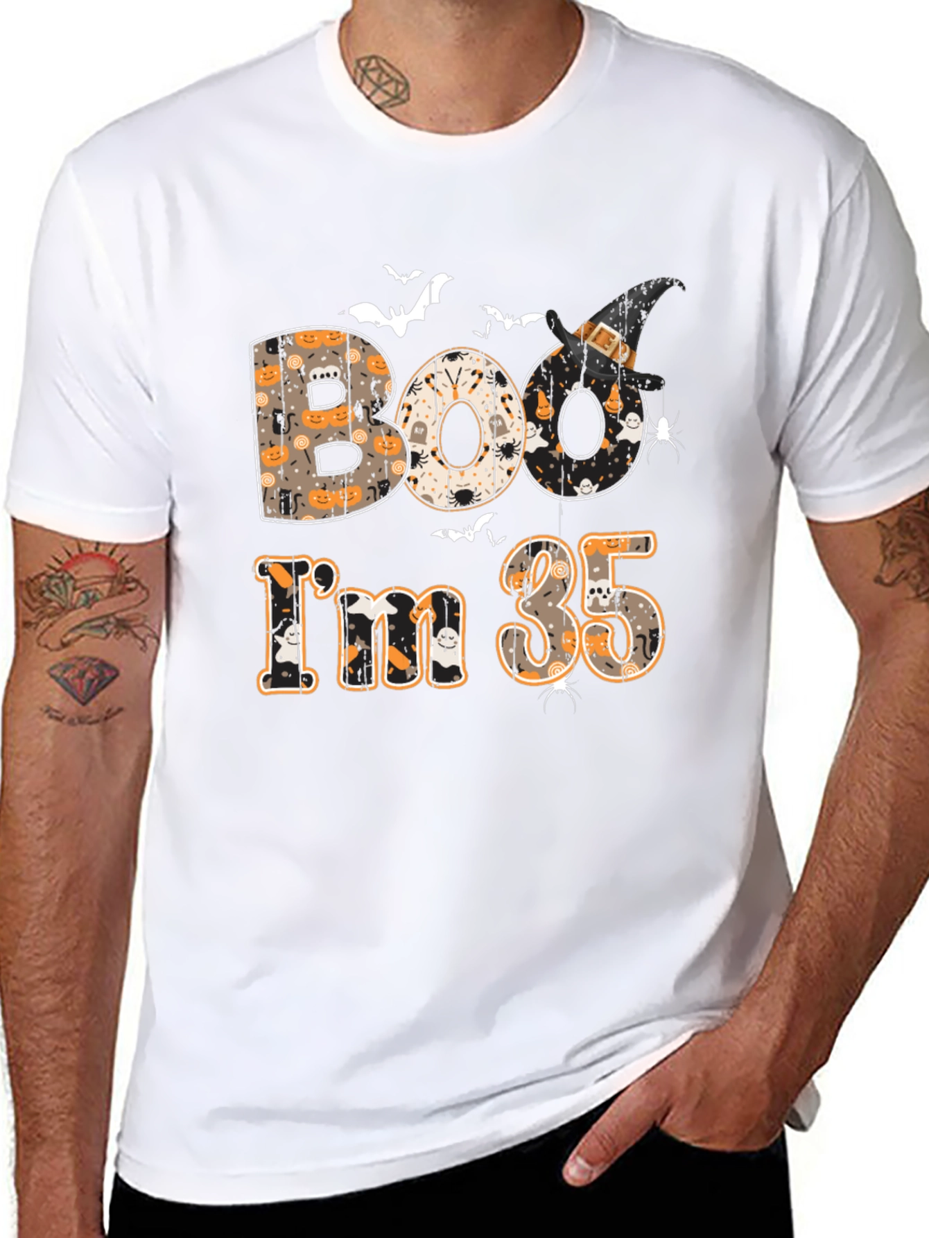 Boo Im 35 Halloween T-Shirt