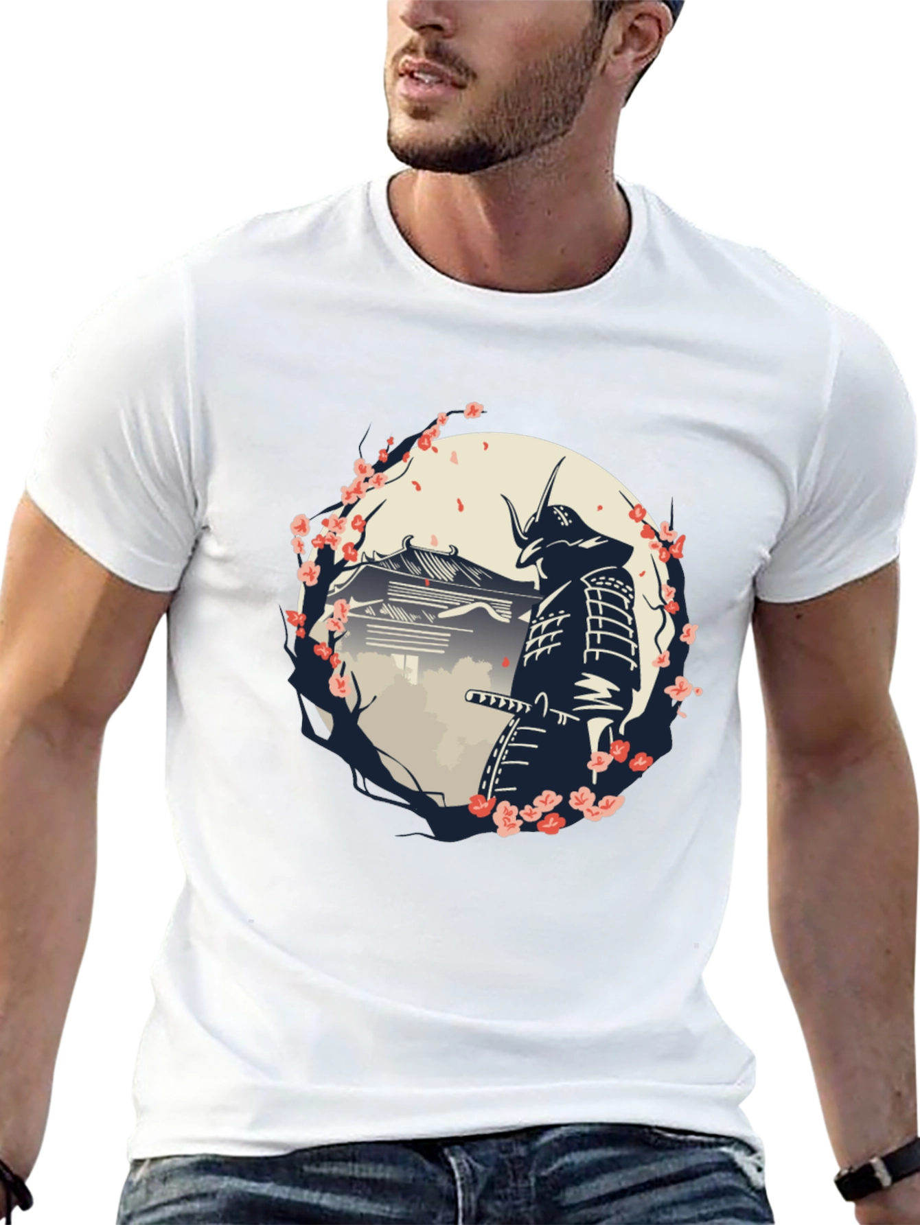 Samurai Graphic T-Shirt