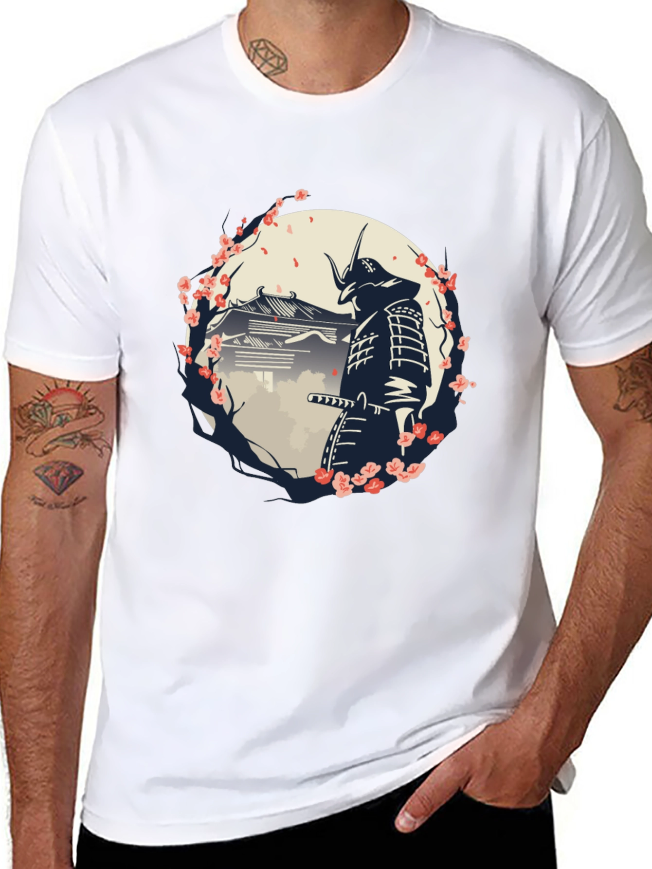 Samurai Graphic T-Shirt