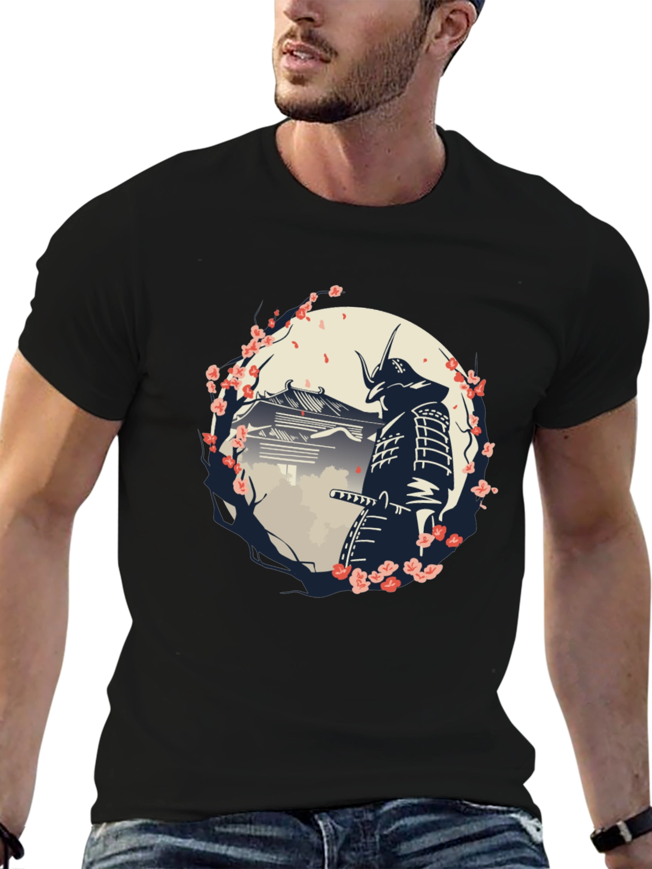 Samurai Graphic T-Shirt