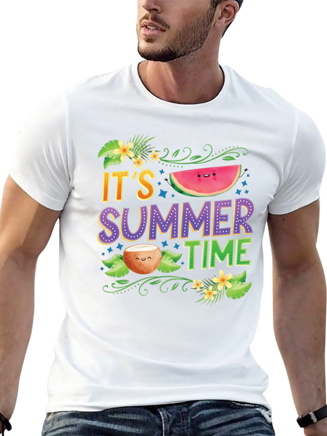 Its Summer Time Graphic T-Shirt