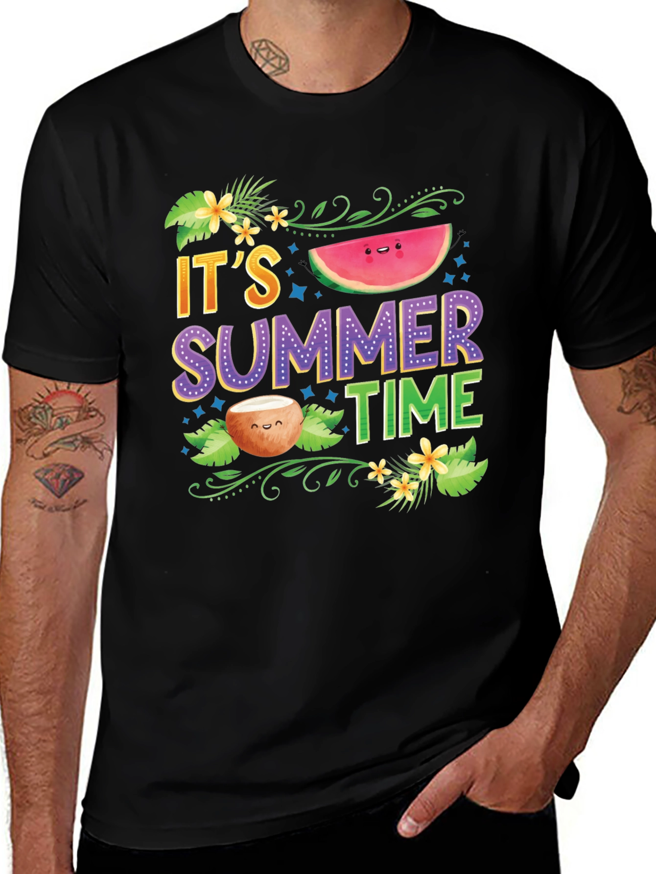 Its Summer Time Graphic T-Shirt