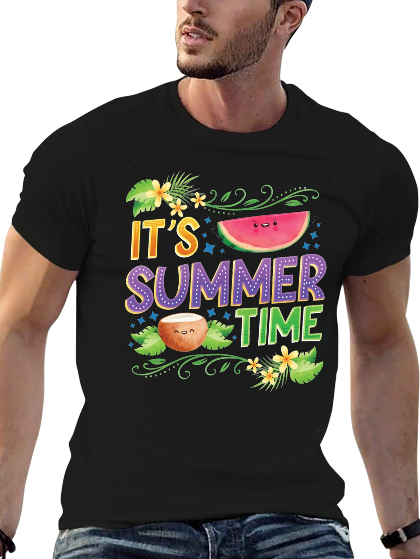 Its Summer Time Graphic T-Shirt