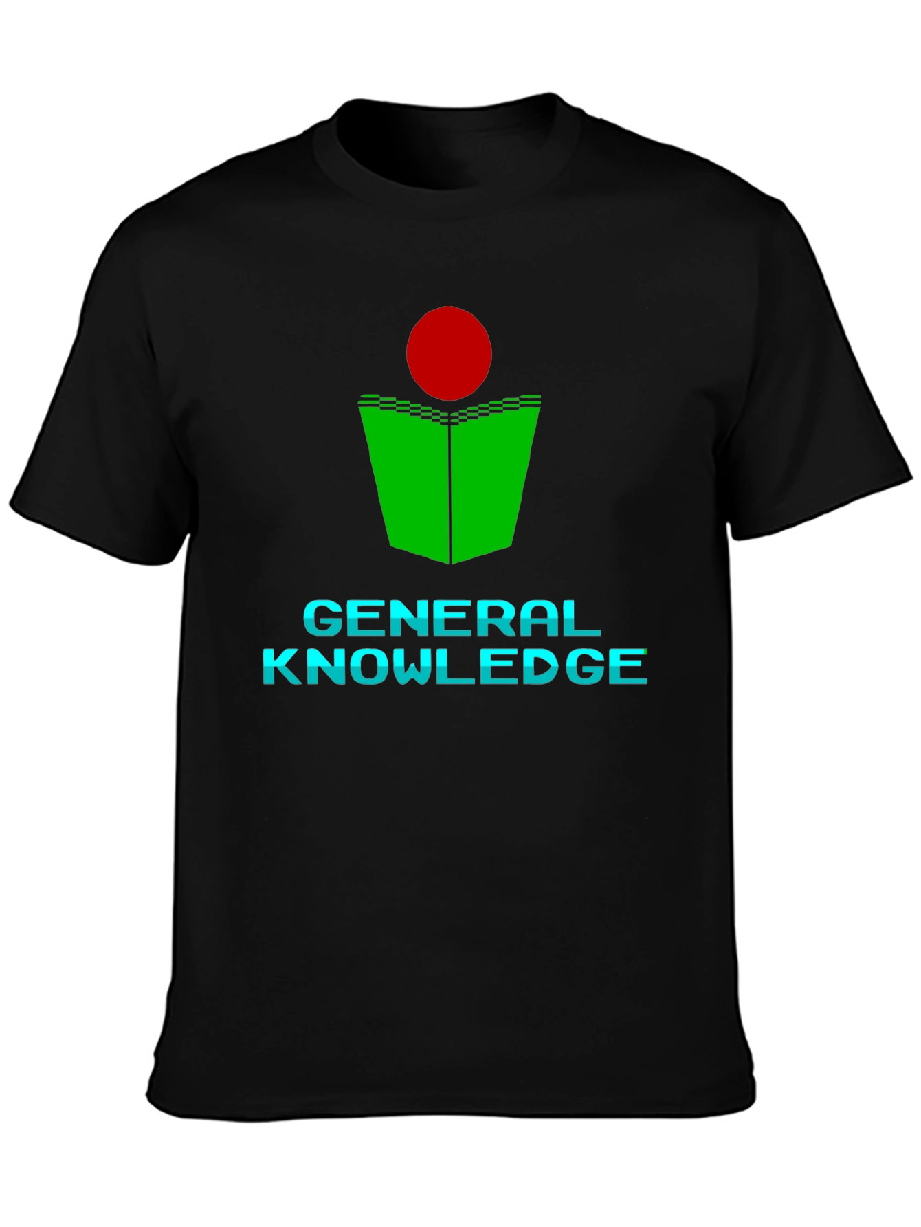 General Knowledge T-Shirt - Green Book Red Dot