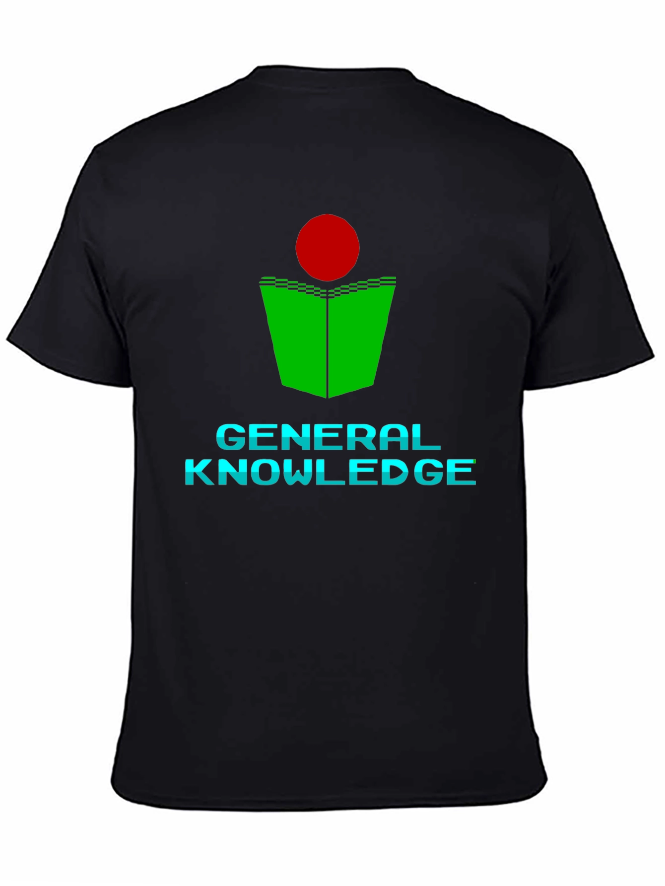 General Knowledge T-Shirt - Green Book Red Dot