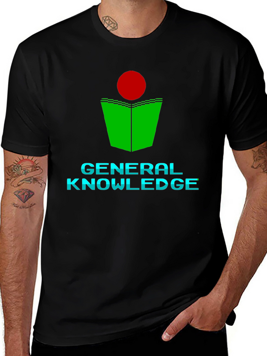 General Knowledge T-Shirt - Green Book Red Dot