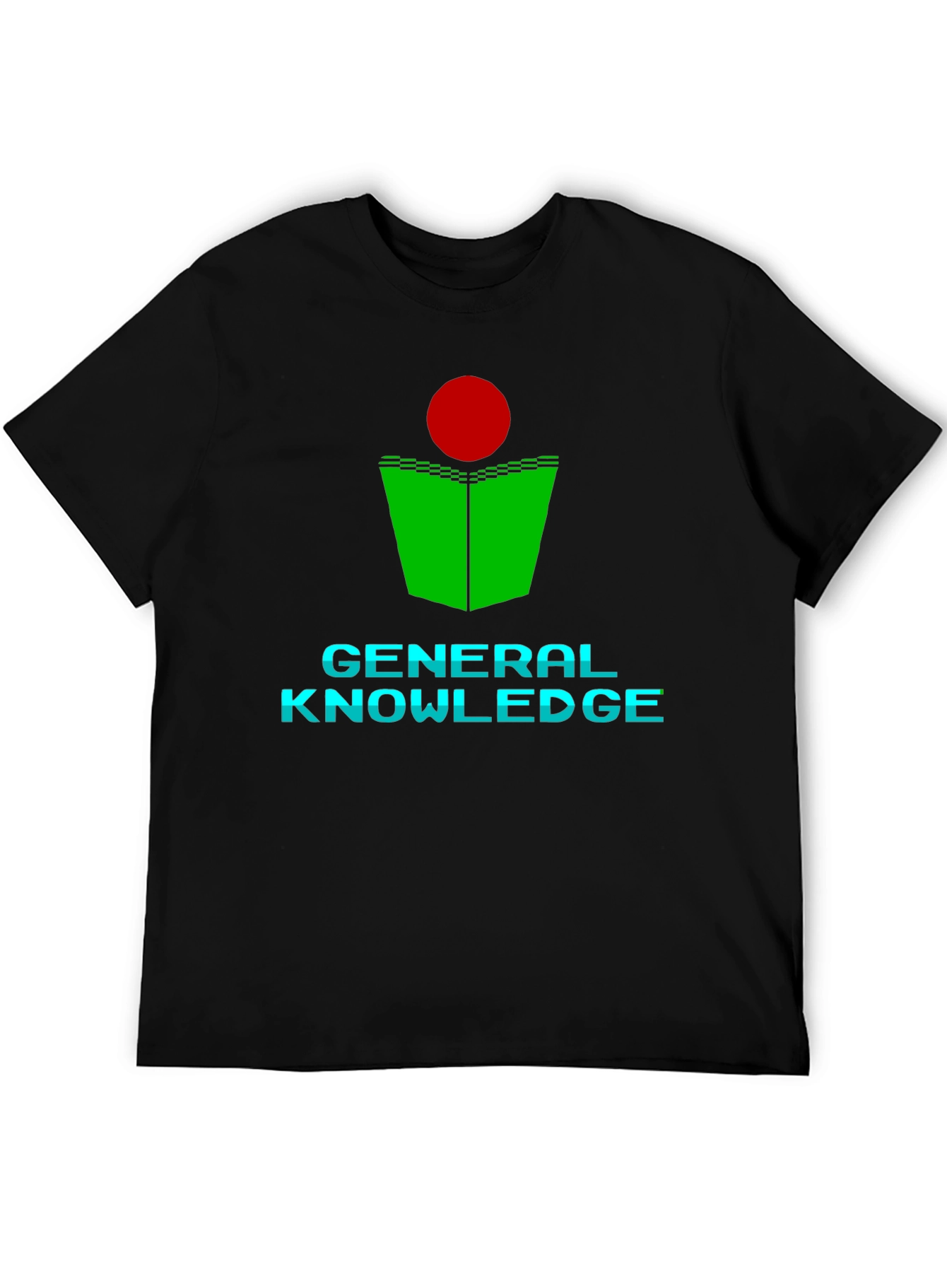 General Knowledge T-Shirt - Green Book Red Dot