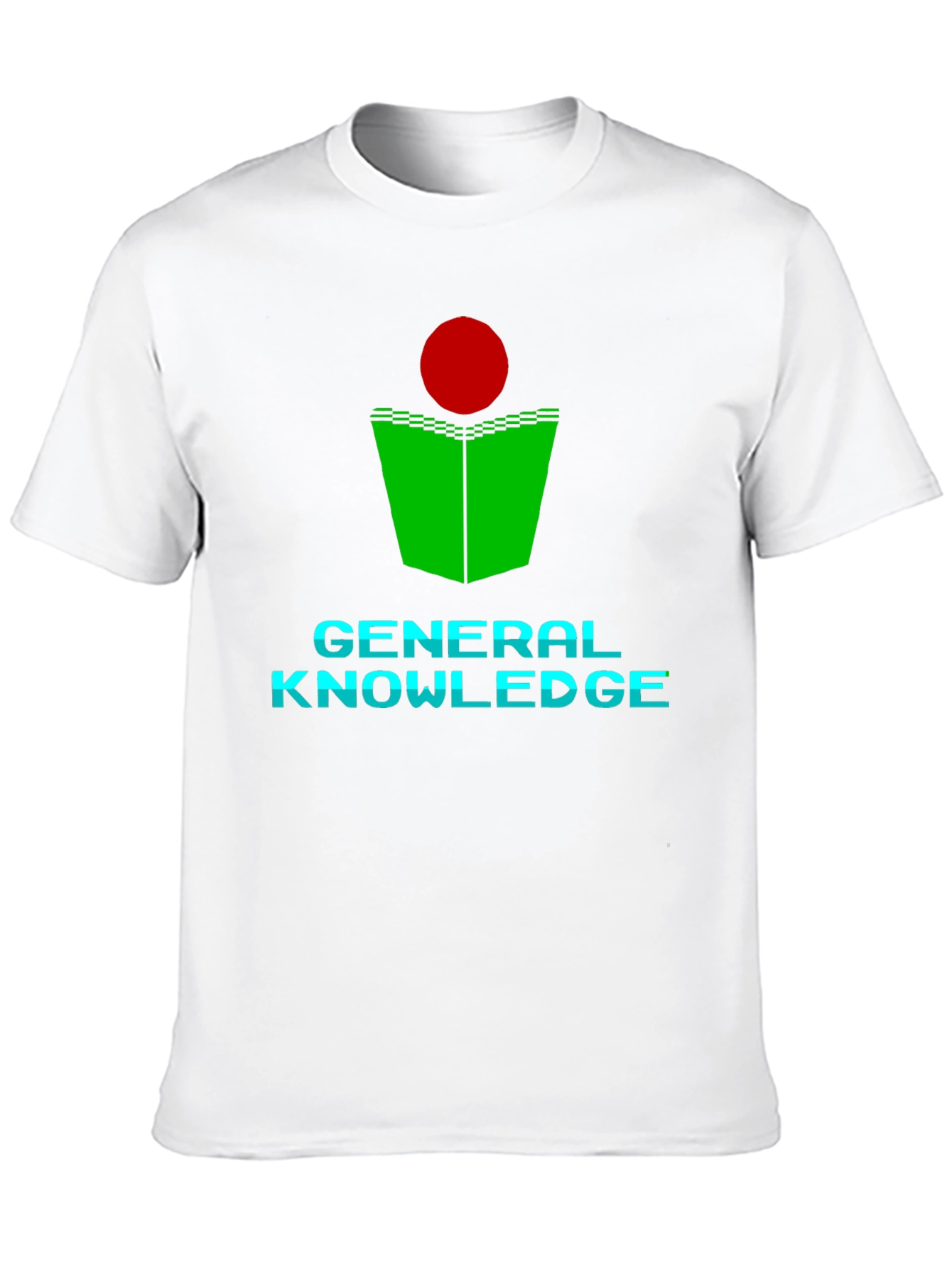 General Knowledge T-Shirt - Green Book Red Dot