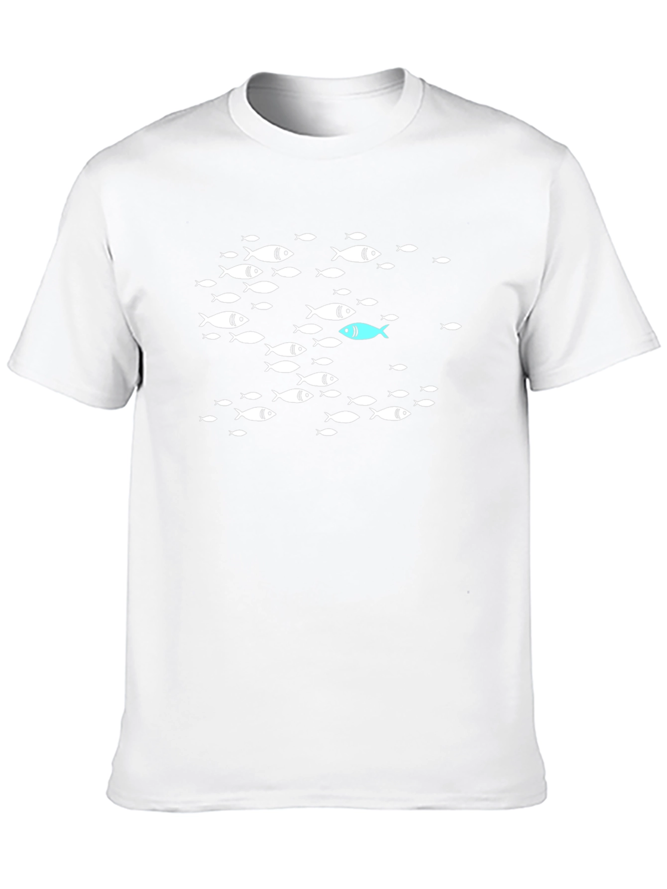Be Different Fish Graphic T-Shirt