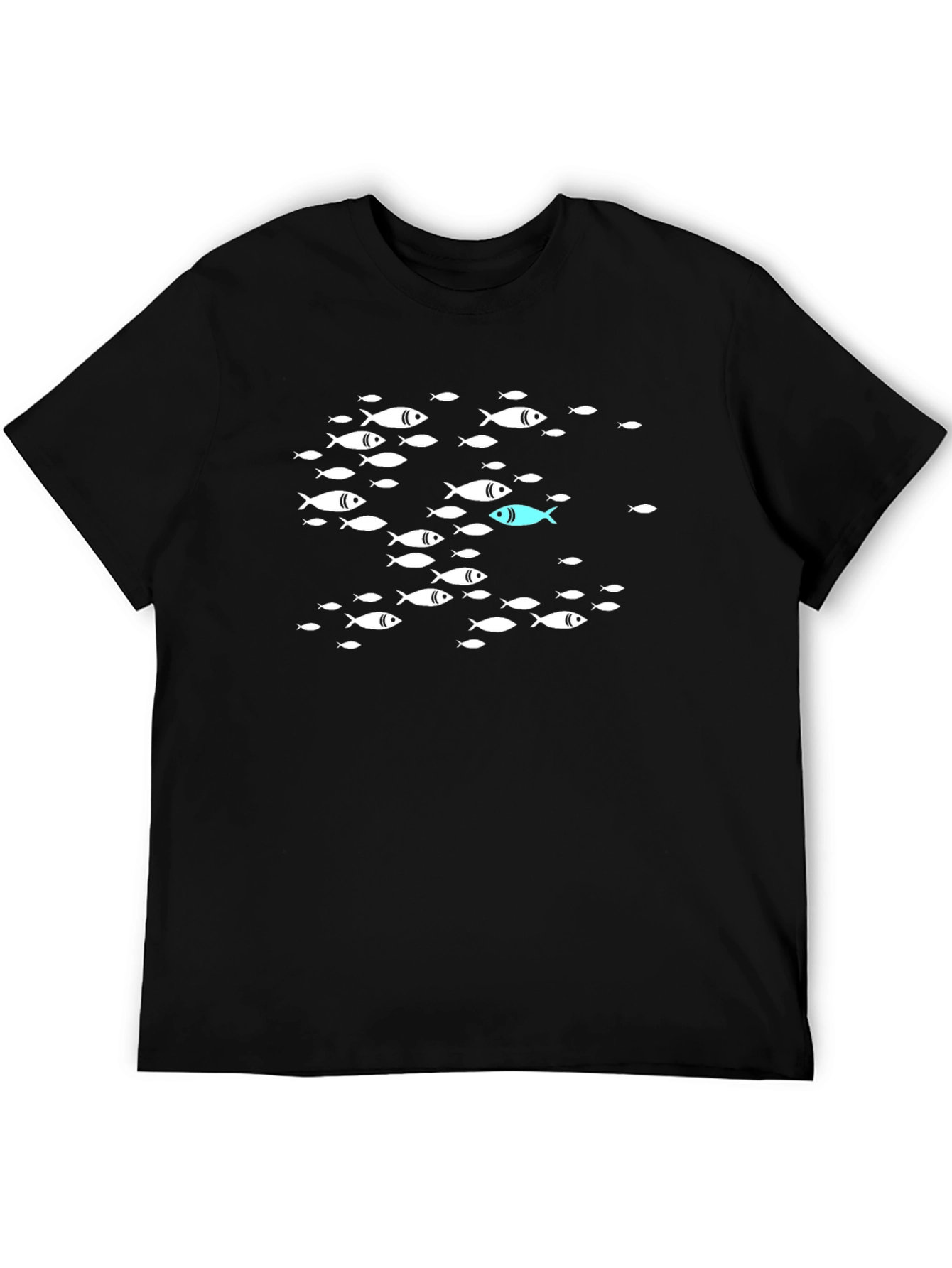 Be Different Fish Graphic T-Shirt