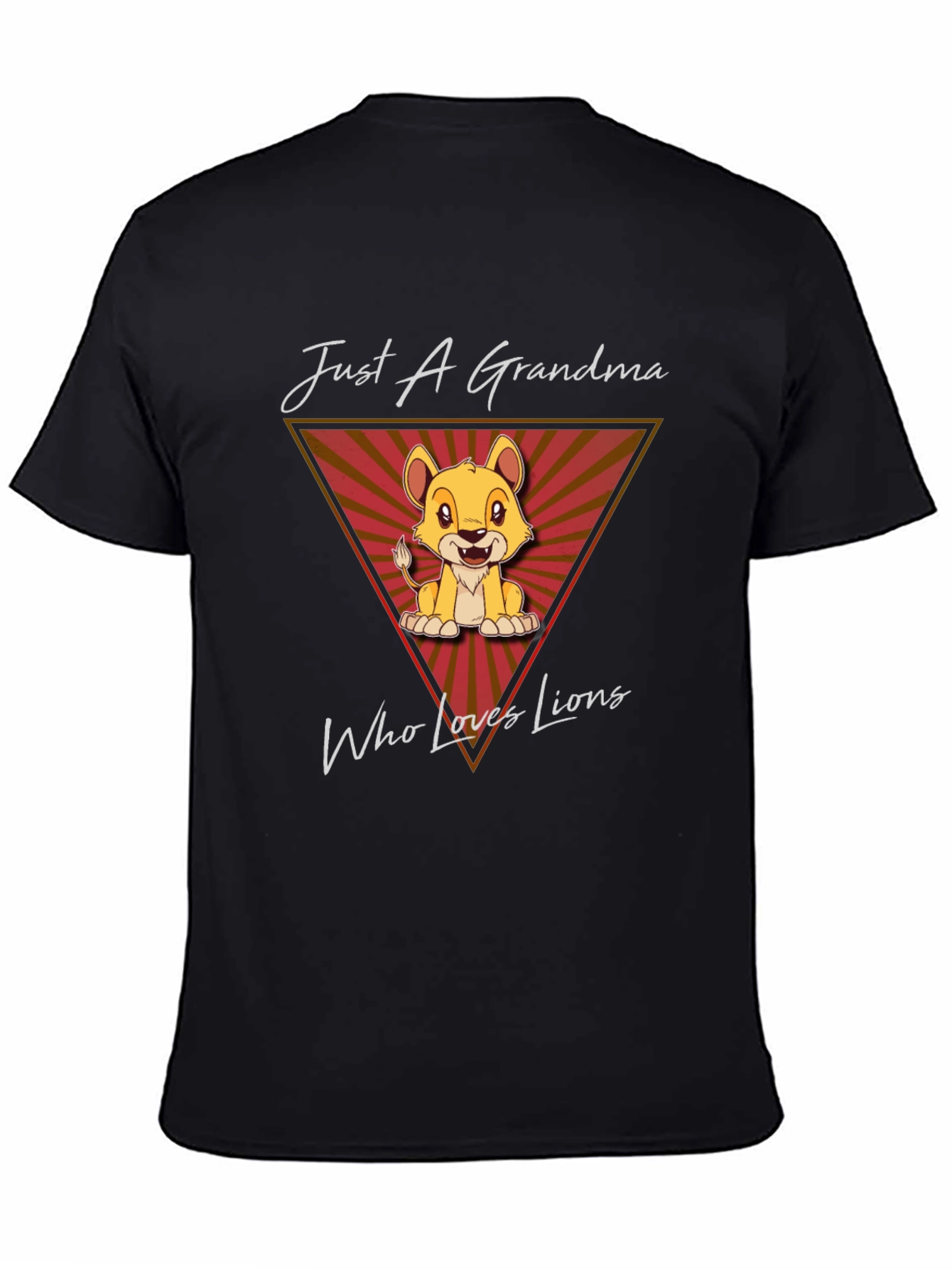 Lion Lover Grandma Graphic T-Shirt