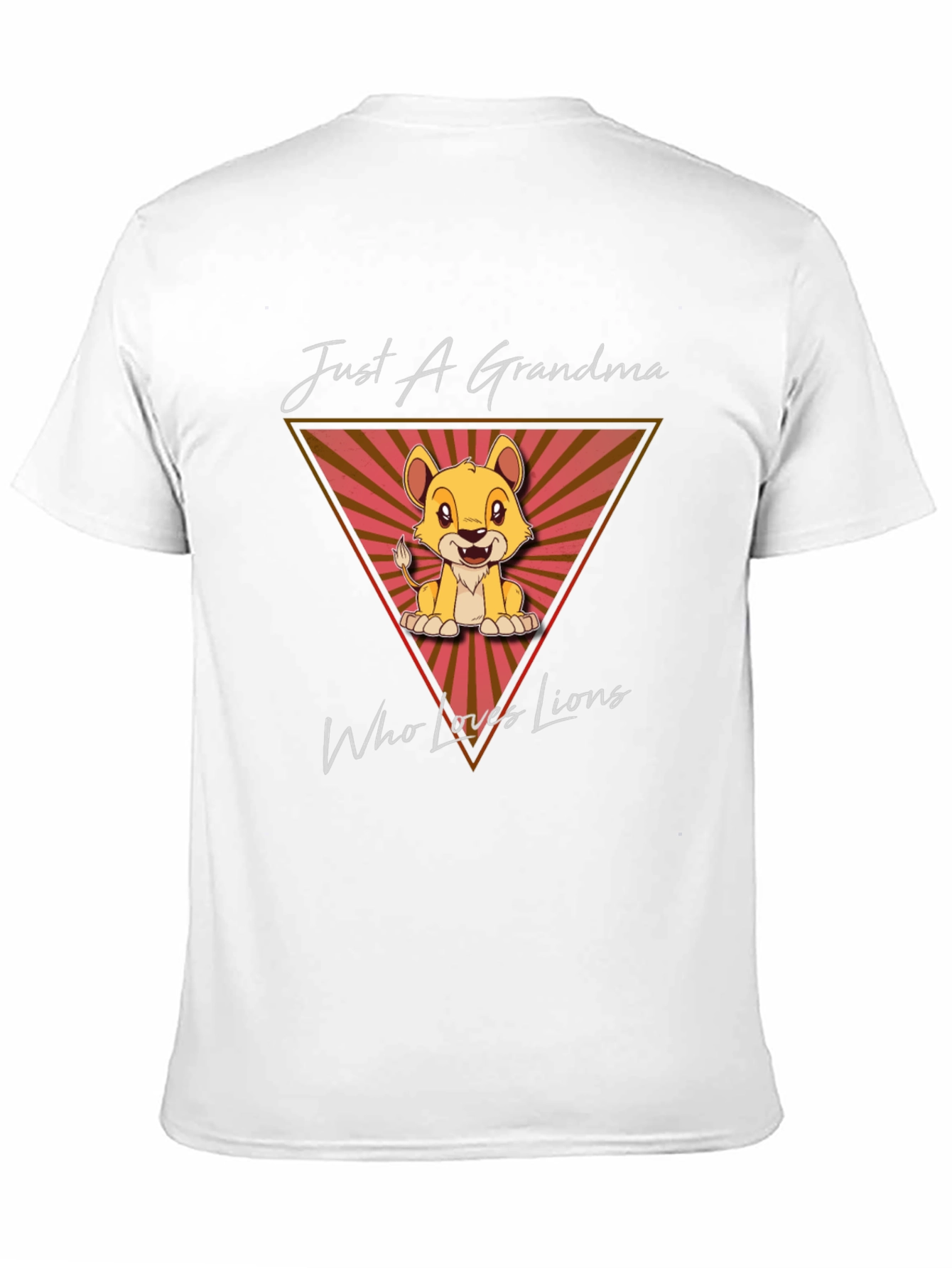Lion Lover Grandma Graphic T-Shirt