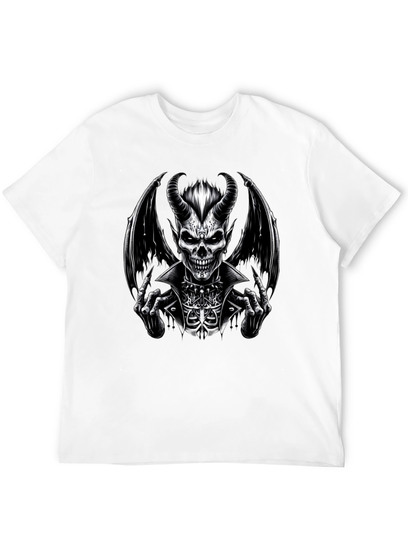 Devil Skeleton Black T-Shirt