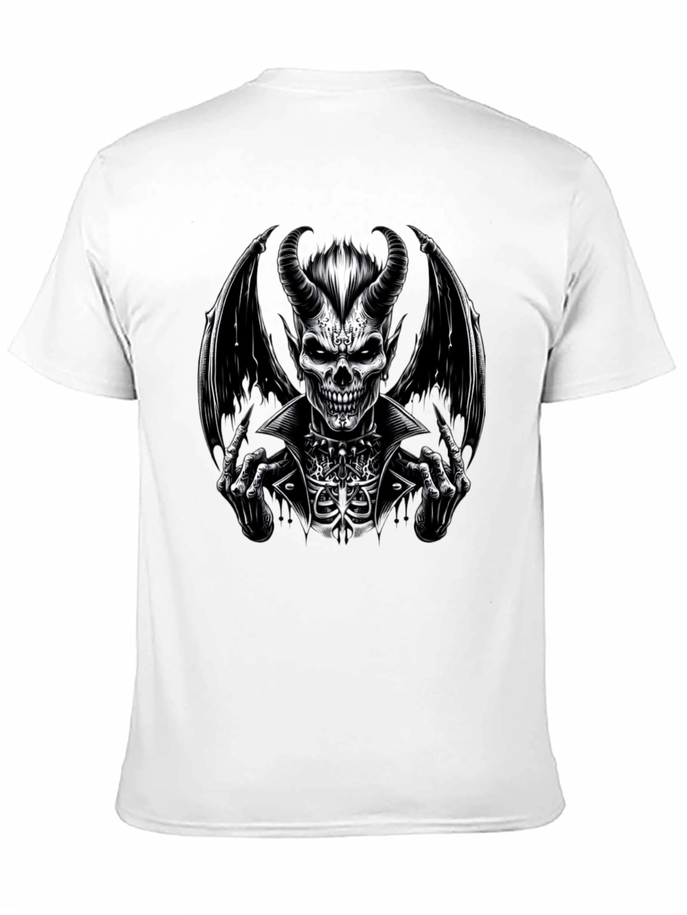 Devil Skeleton Black T-Shirt