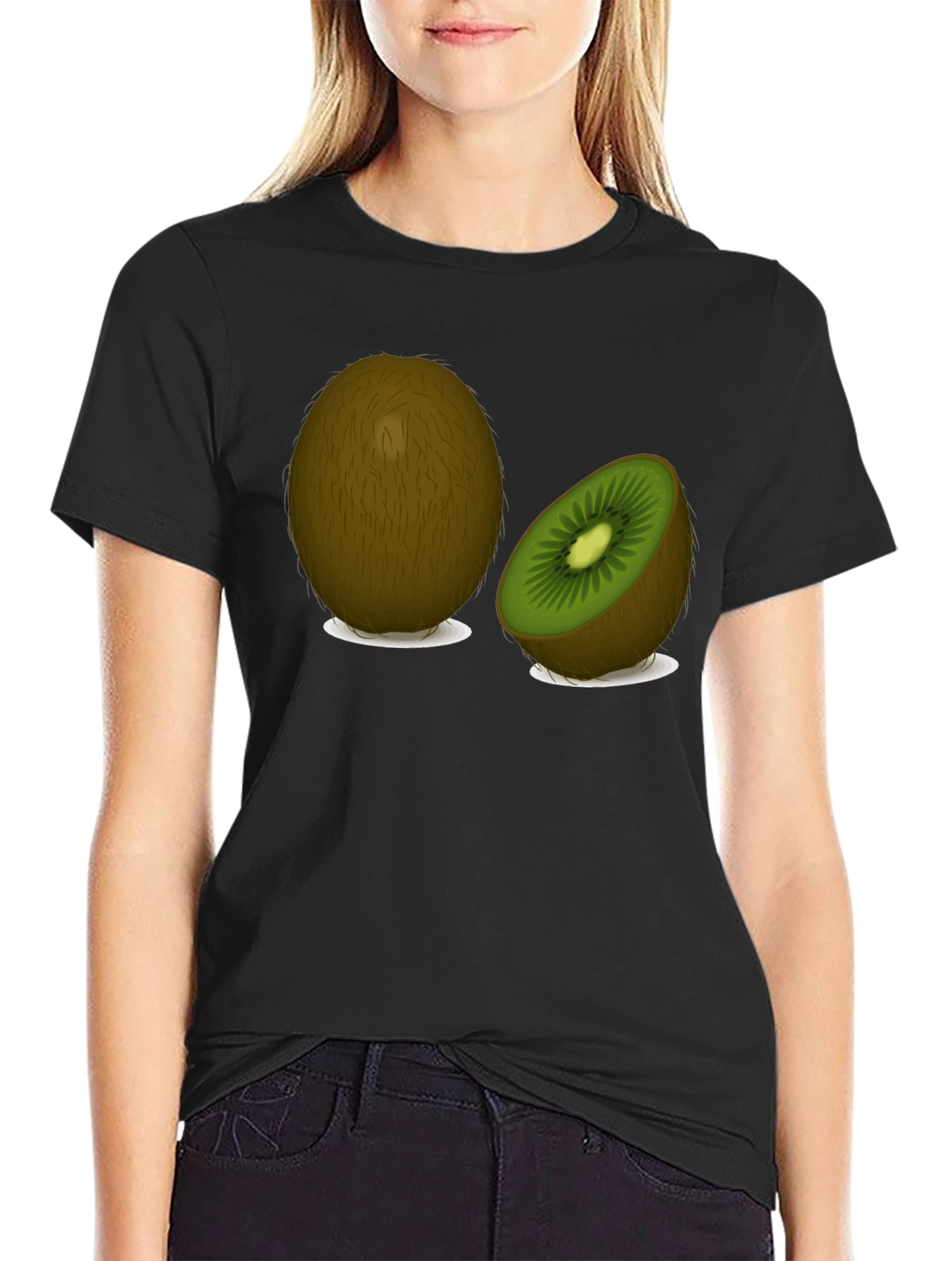 Kiwi Fruit Graphic Tee - Fresh & Fun