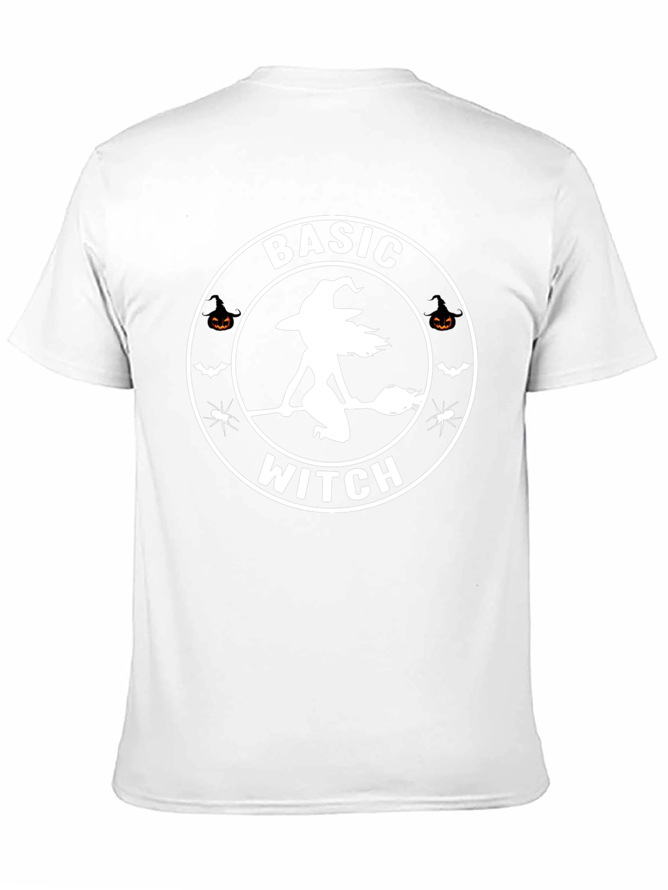 Basic Witch Graphic Tee - Halloween Apparel