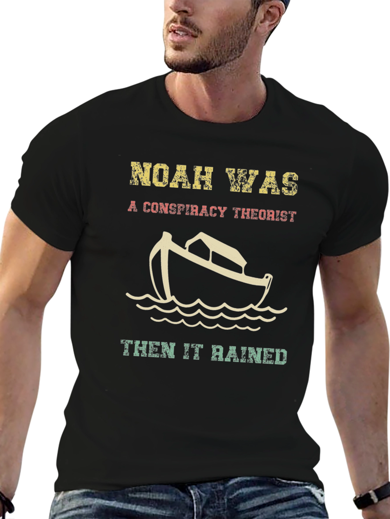 Noah Conspiracy Theorist Graphic Tee