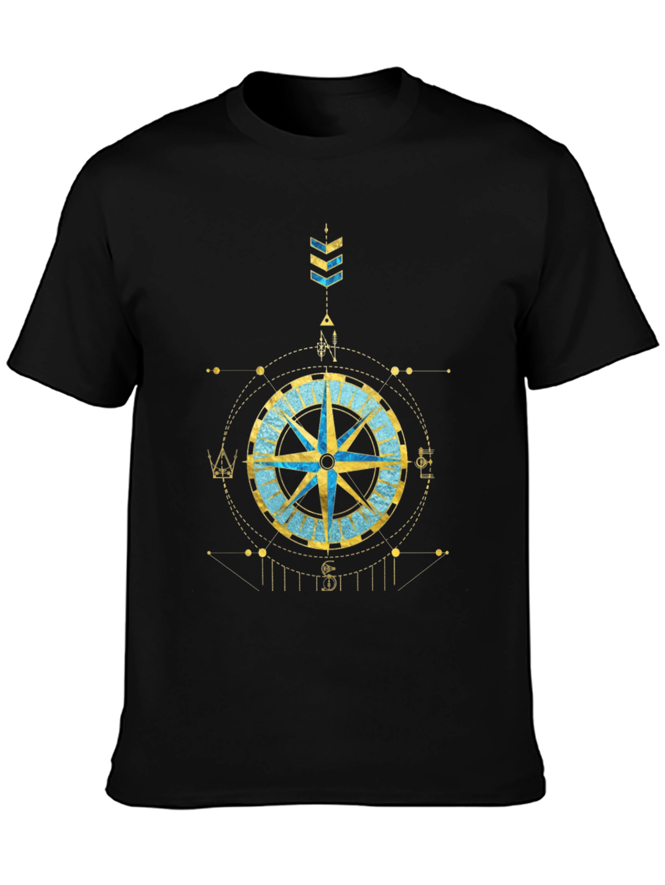 Compass Graphic Tee - Stylish Design