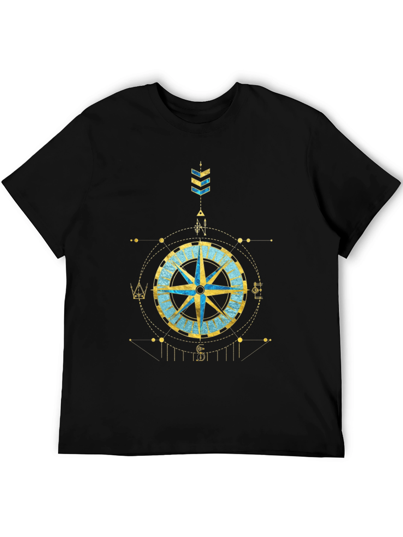 Compass Graphic Tee - Stylish Design