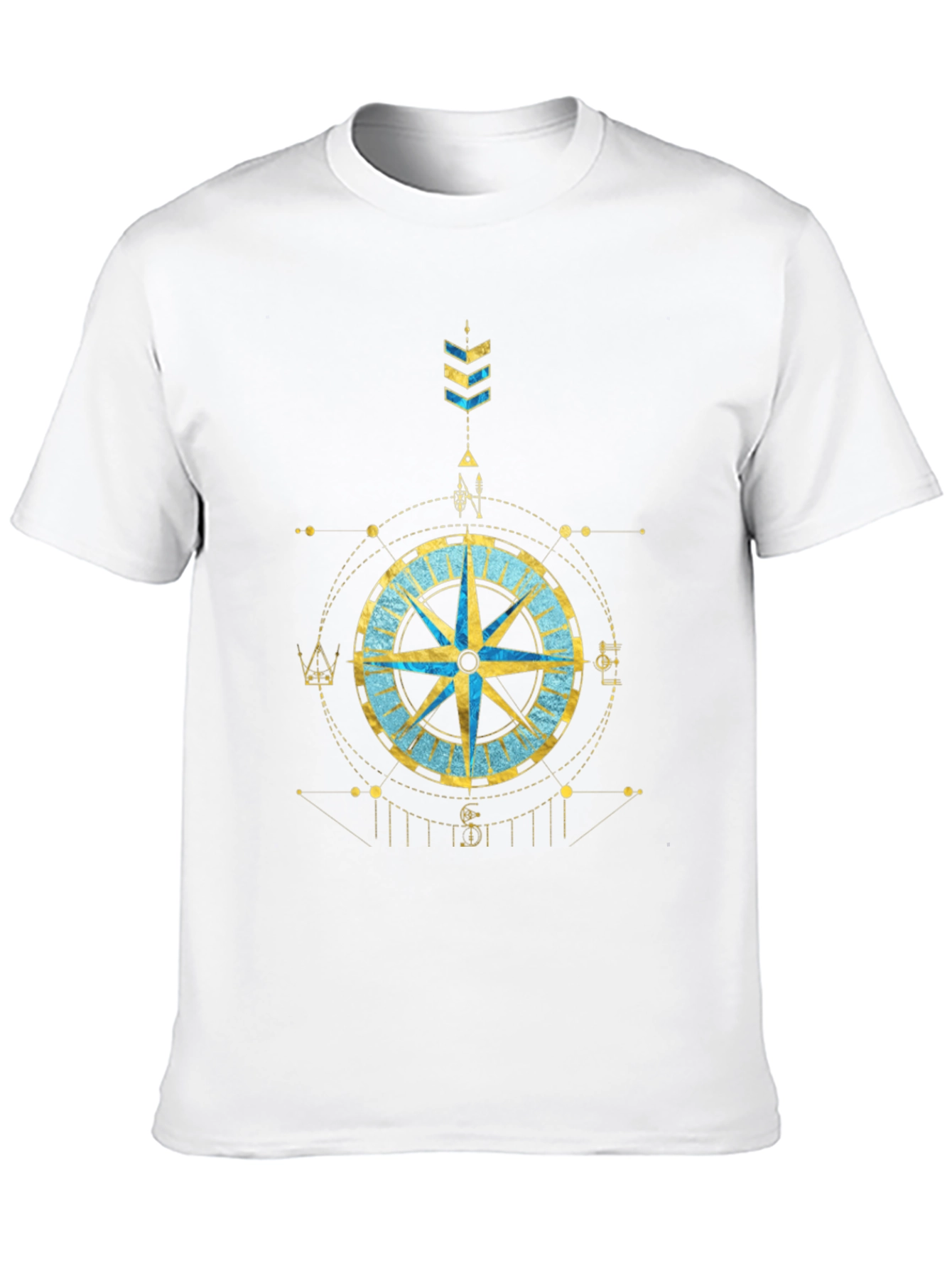 Compass Graphic Tee - Stylish Design