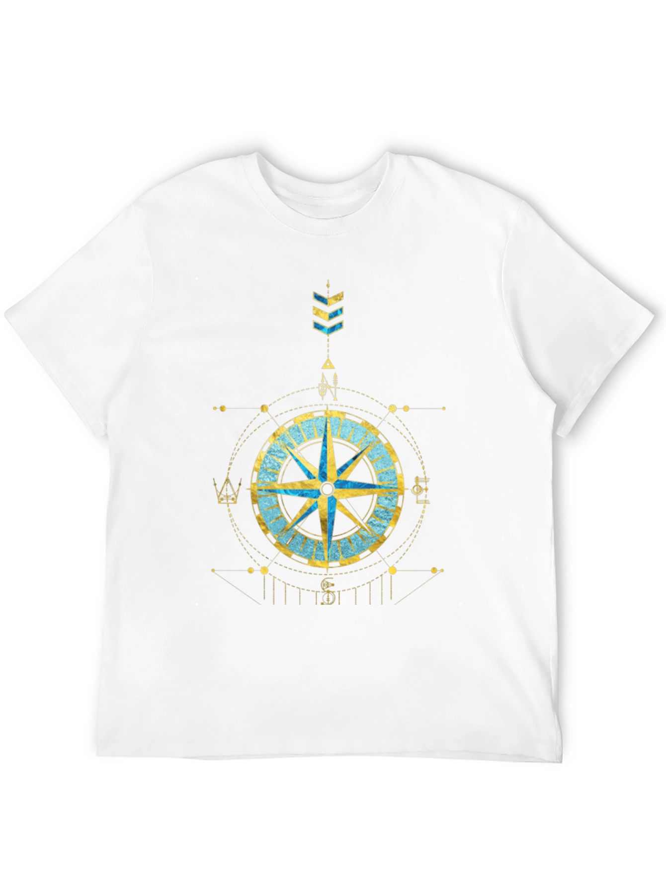Compass Graphic Tee - Stylish Design