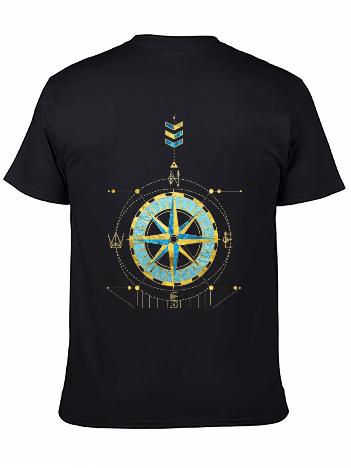 Compass Graphic Tee - Stylish Design