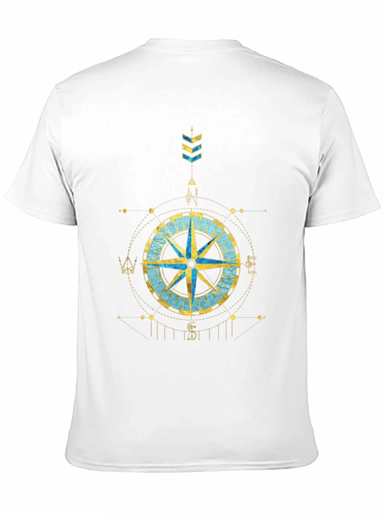 Compass Graphic Tee - Stylish Design